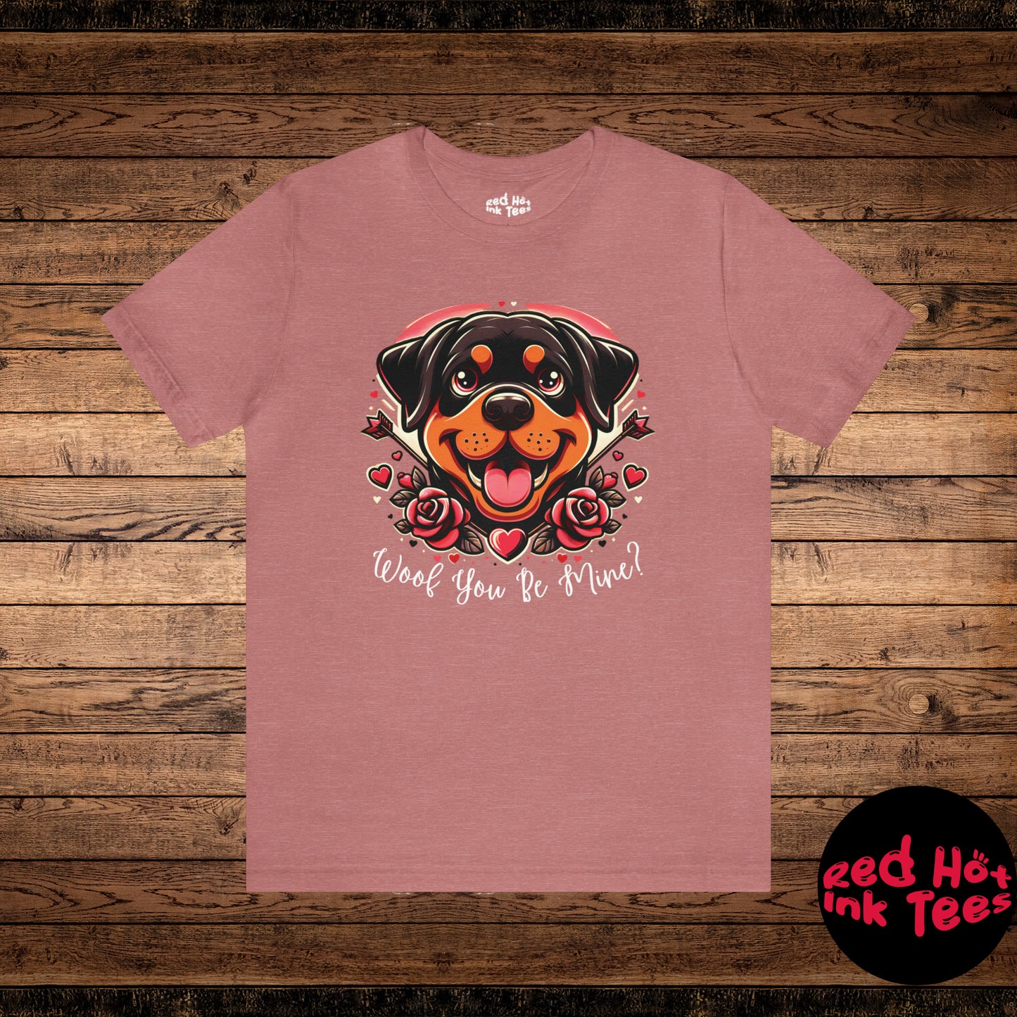 💌🐾 Woof You Be Mine Tee