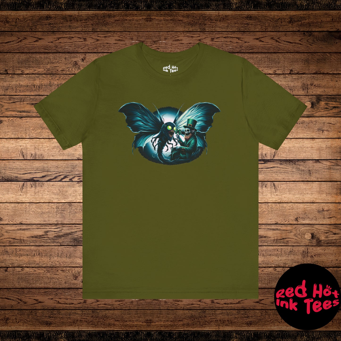 Happy St. Patrick's Day Mothman Tee