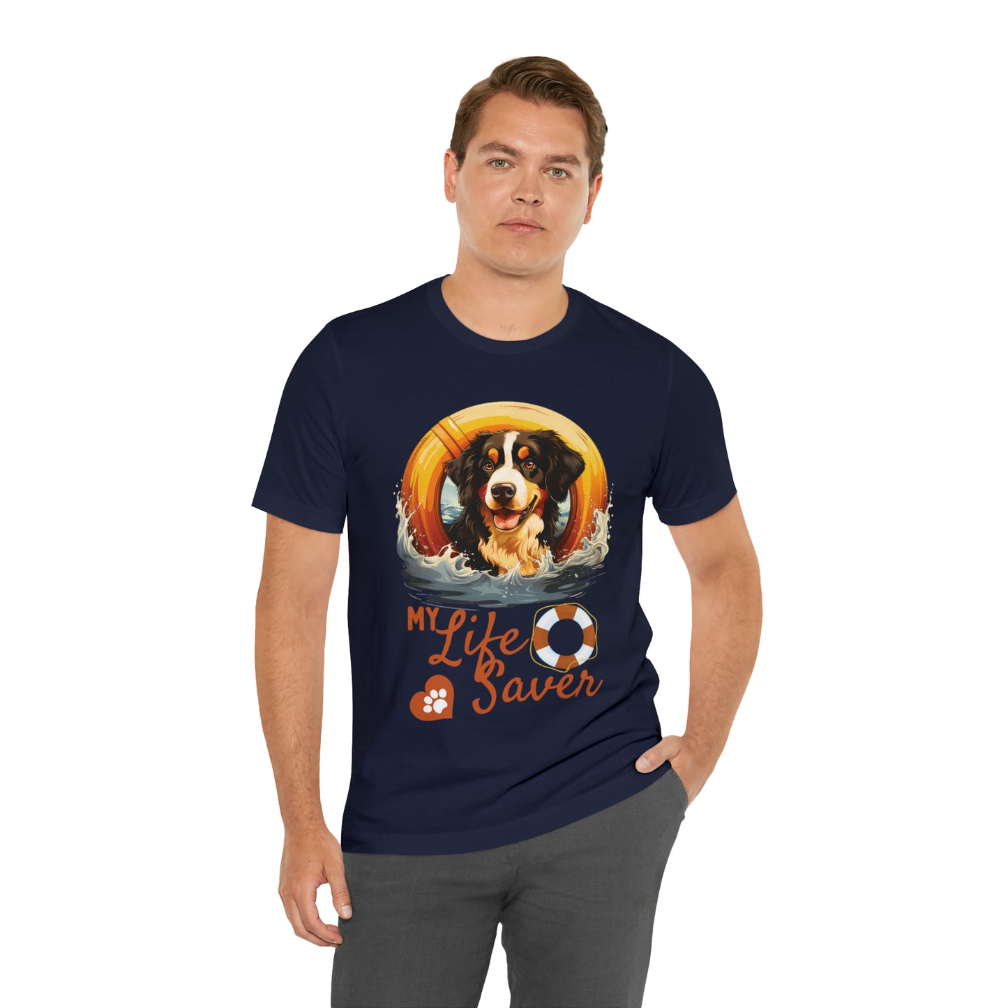 My Life Saver Bernese Mountain Dog Tee