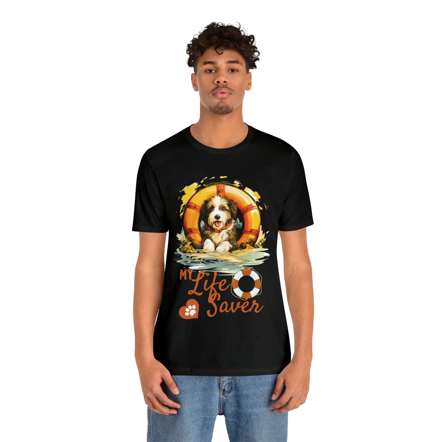 My Life Saver Old English Sheepdog Tee