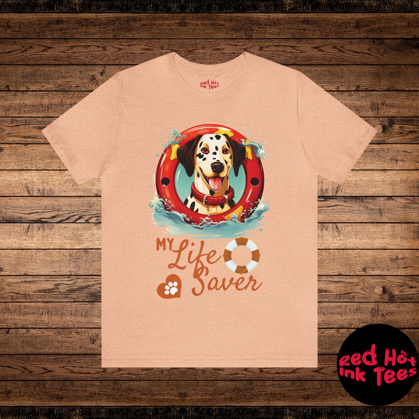 My Life Saver Dalmatian Dog Tee