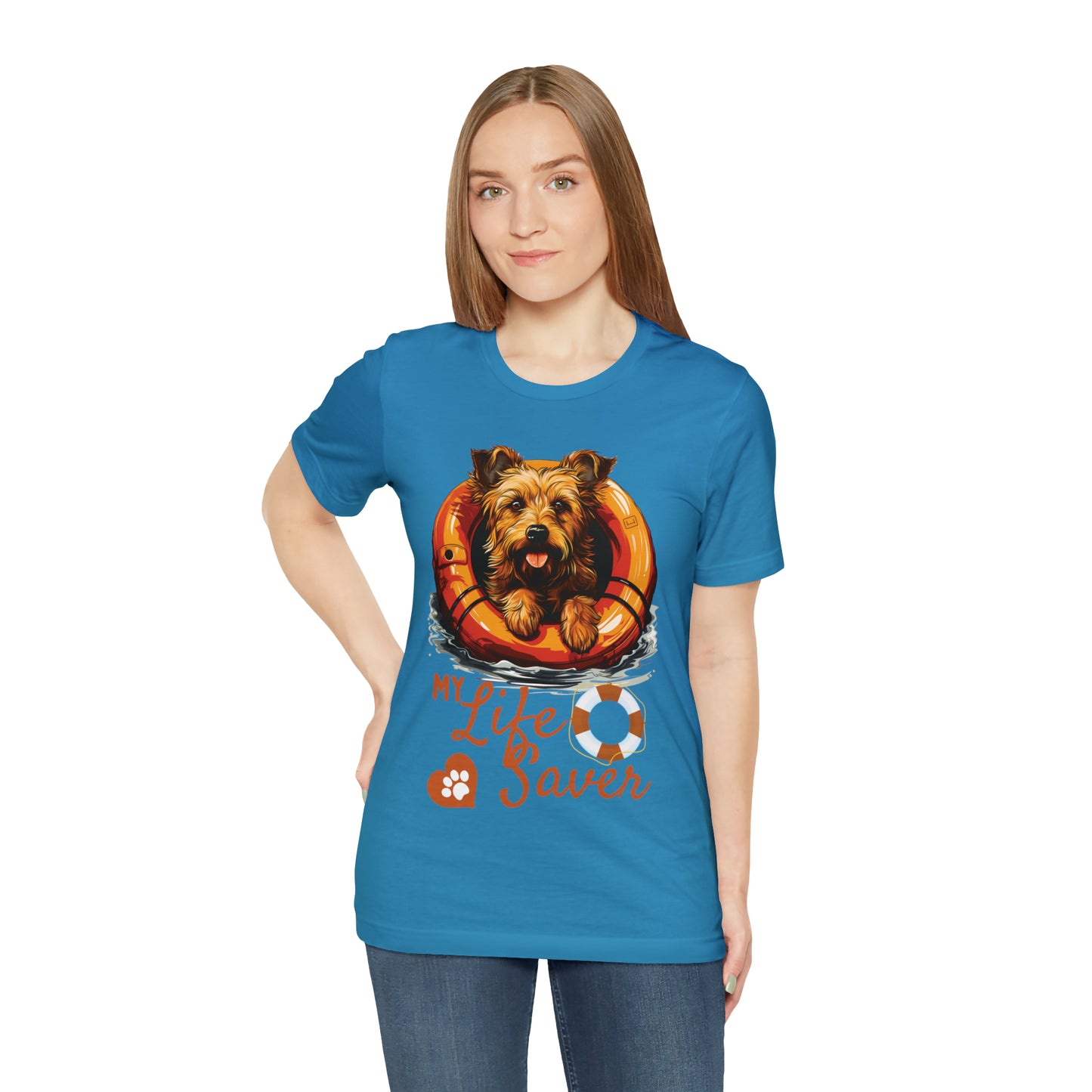 My Life Saver Australian Terrier Dog Tee