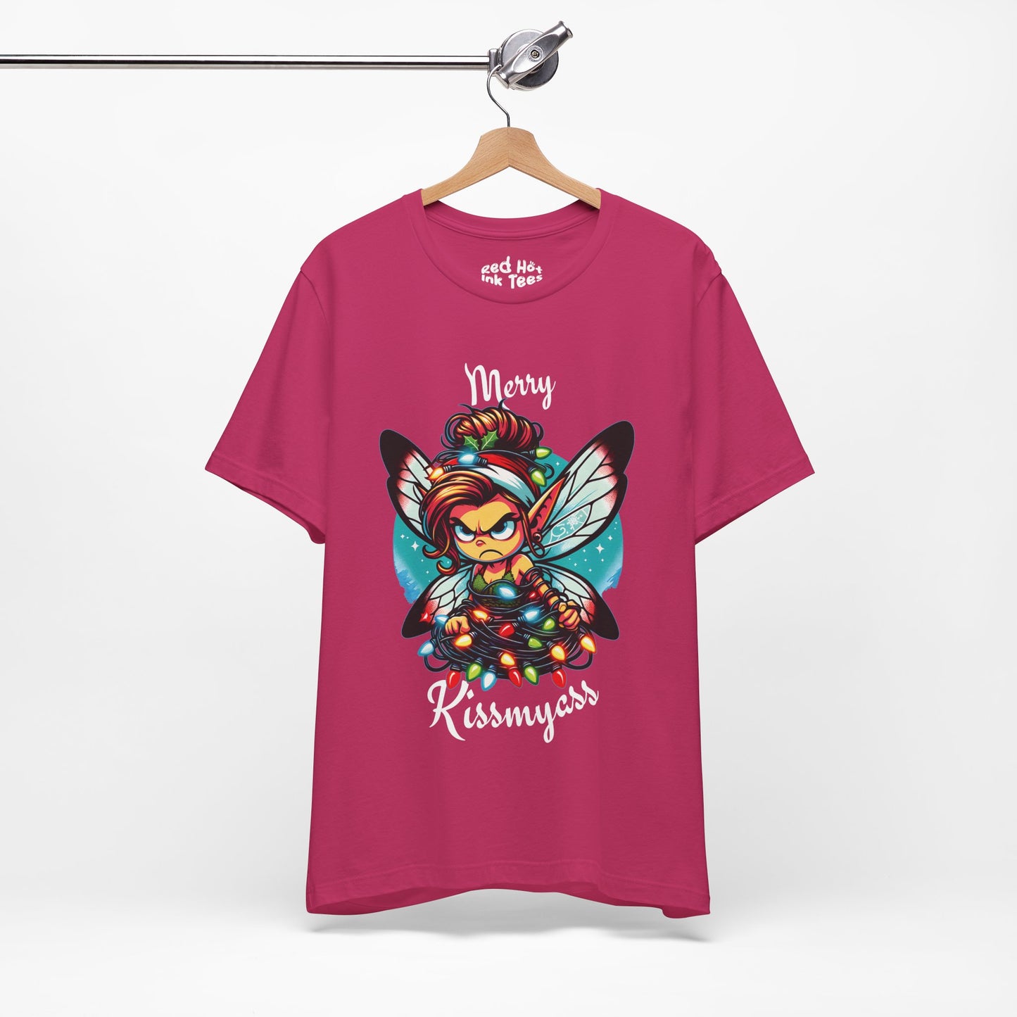 Merry Kissmyass Fairy Tee