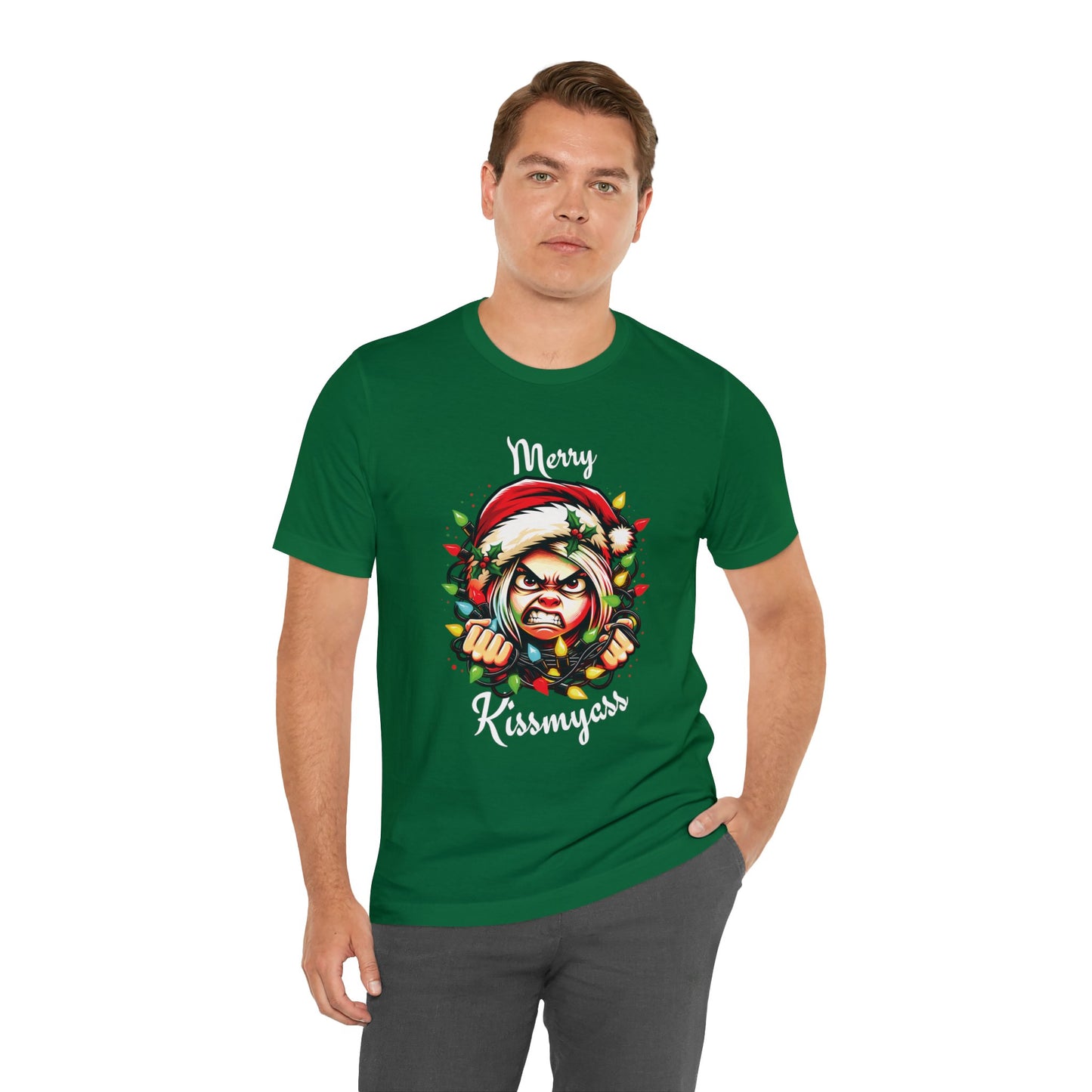 Merry Kissmyass Mrs. Claus Tee