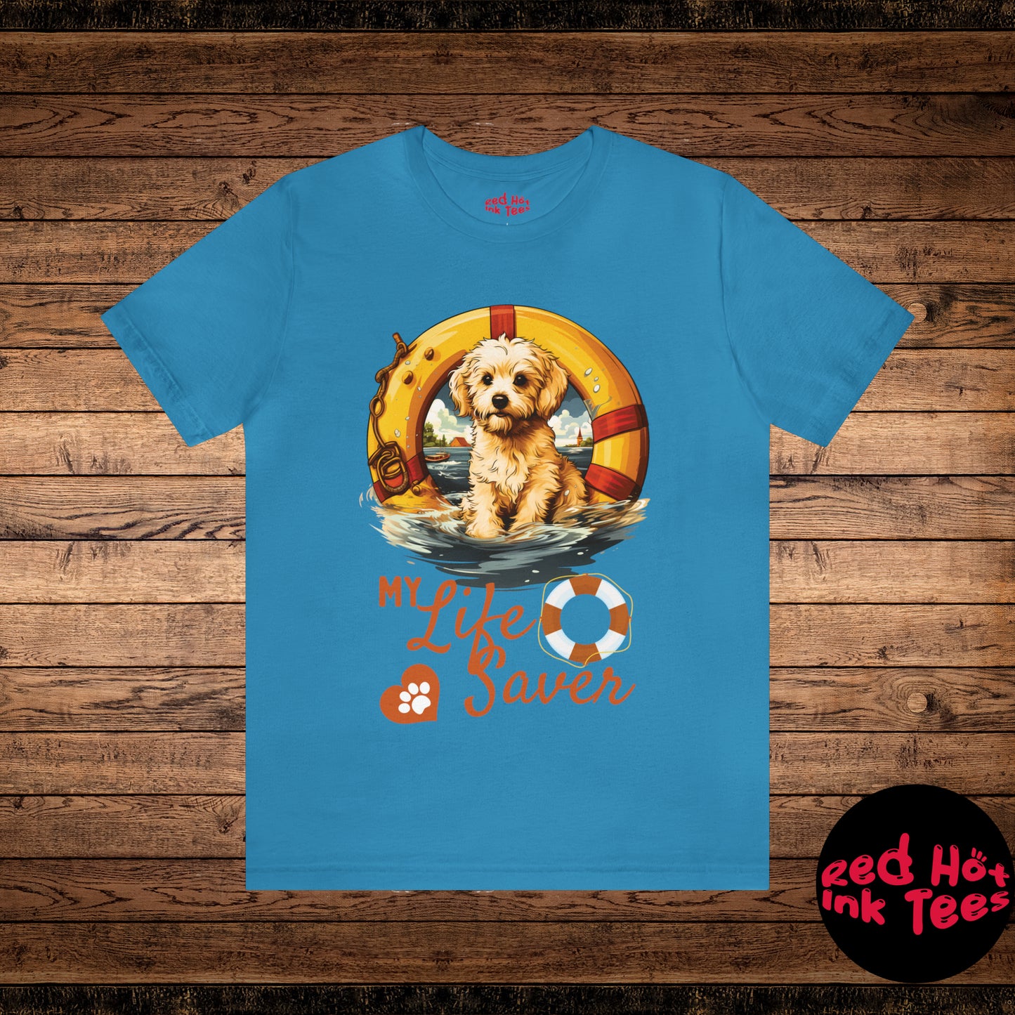 My Life Saver Bolognese Dog Tee