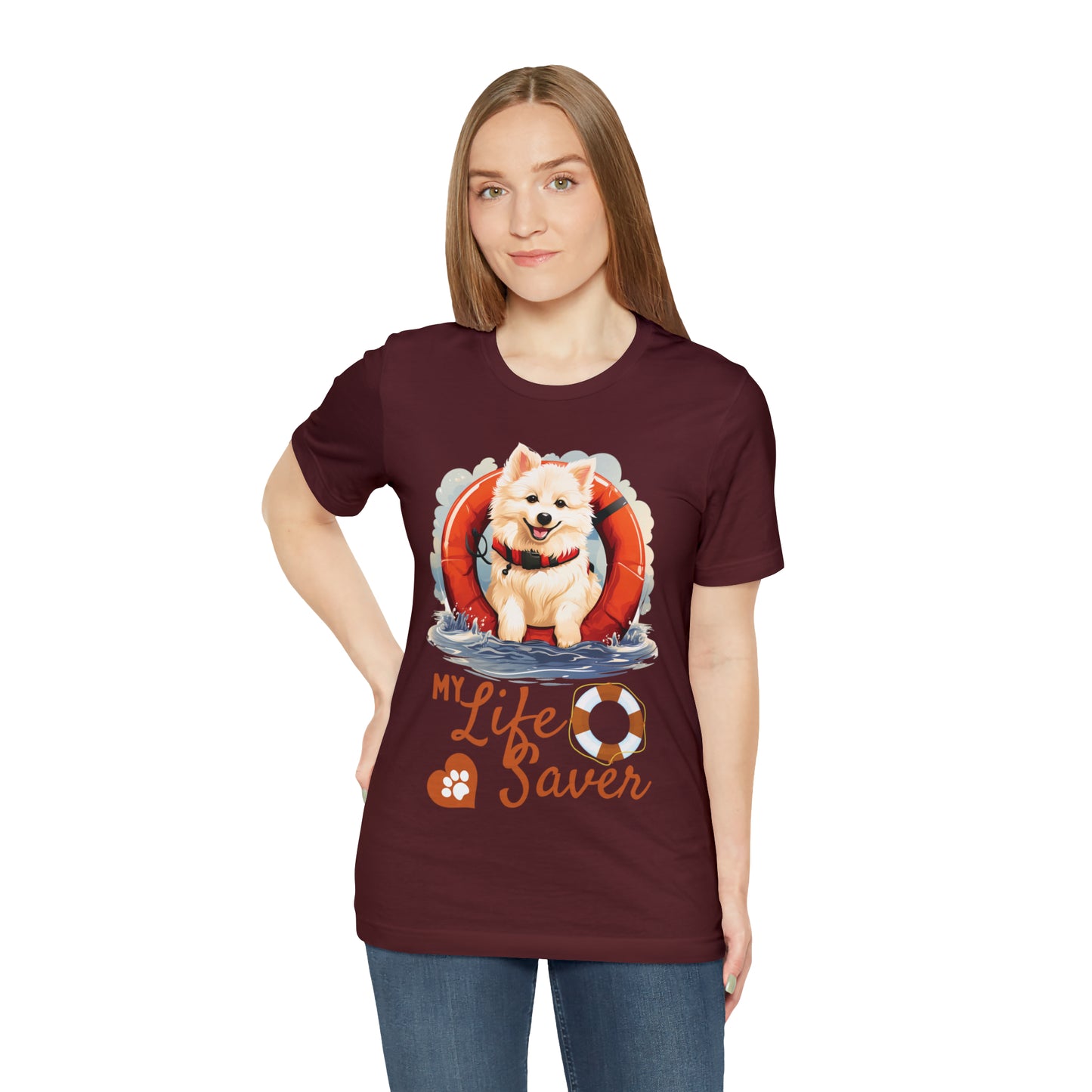 My Life Saver American Eskimo Dog Tee