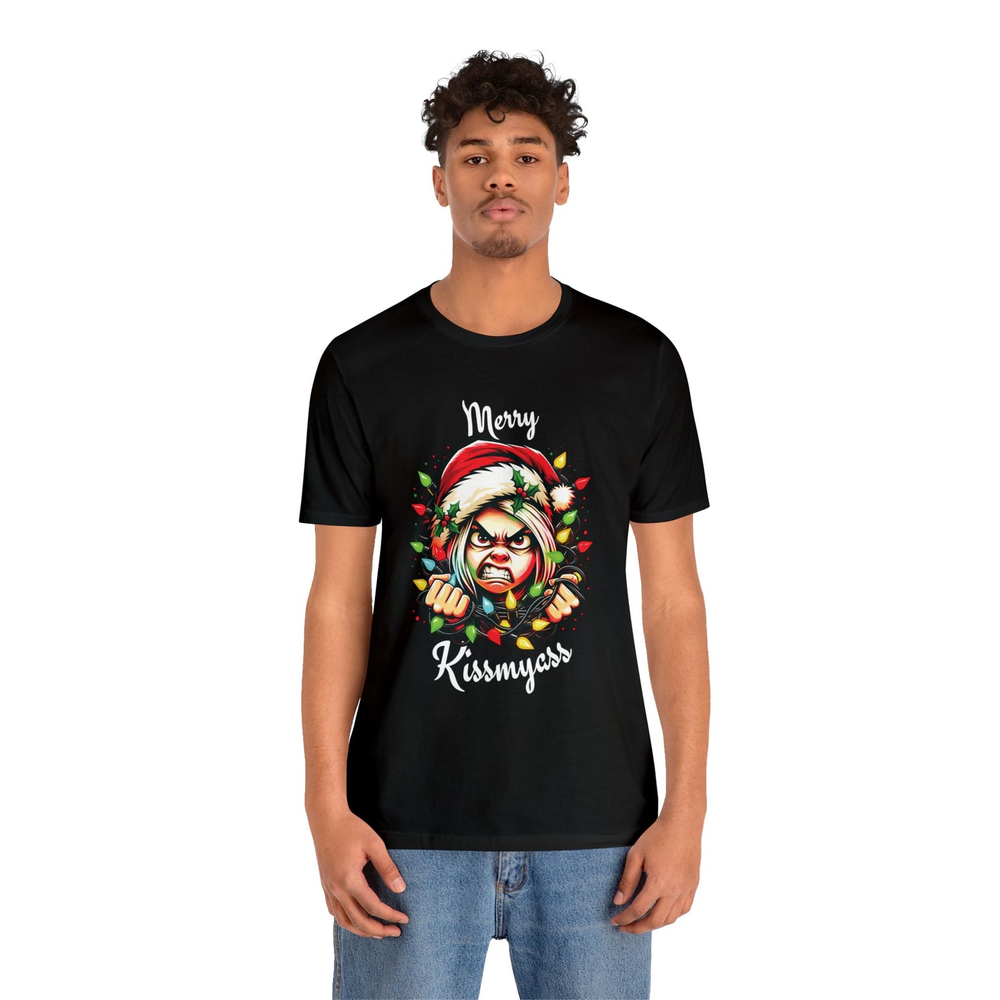 Merry Kissmyass Mrs. Claus Tee