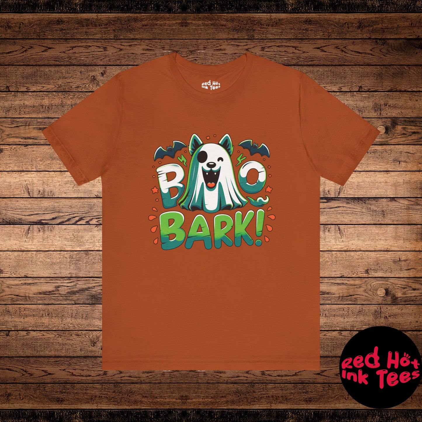 🐾👻 "Boo Bark" Cute Halloween Ghost Dog T-Shirt 🎃🐶