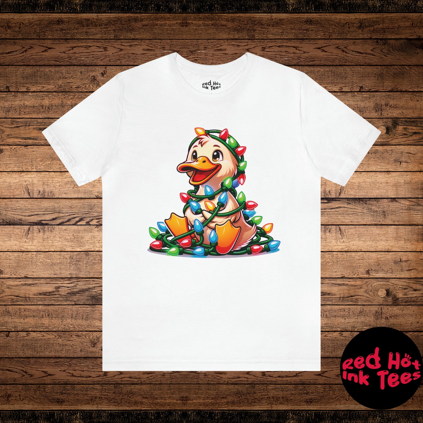 Duck Christmas Entanglement Tee