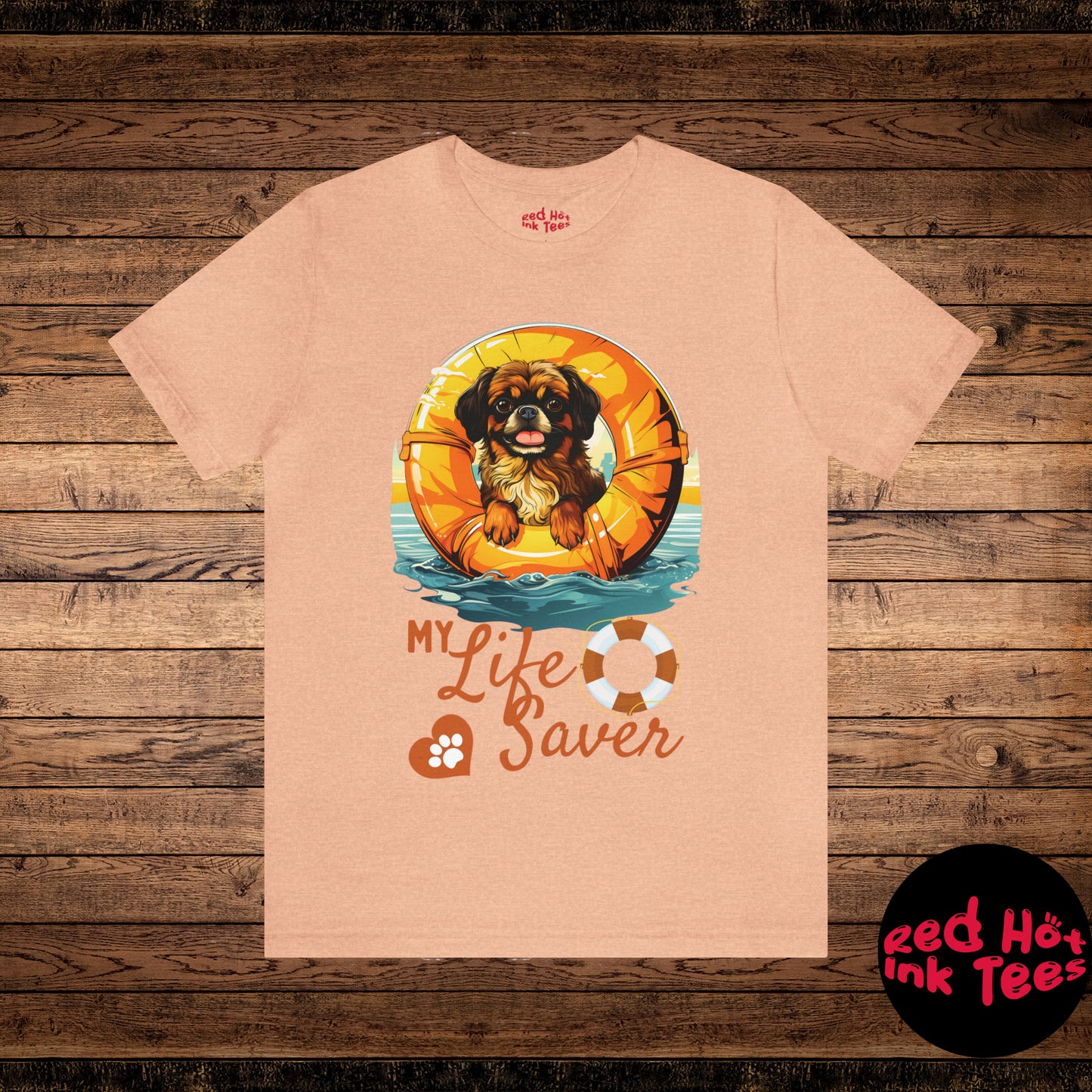 My Life Saver Pekingese Dog Tee