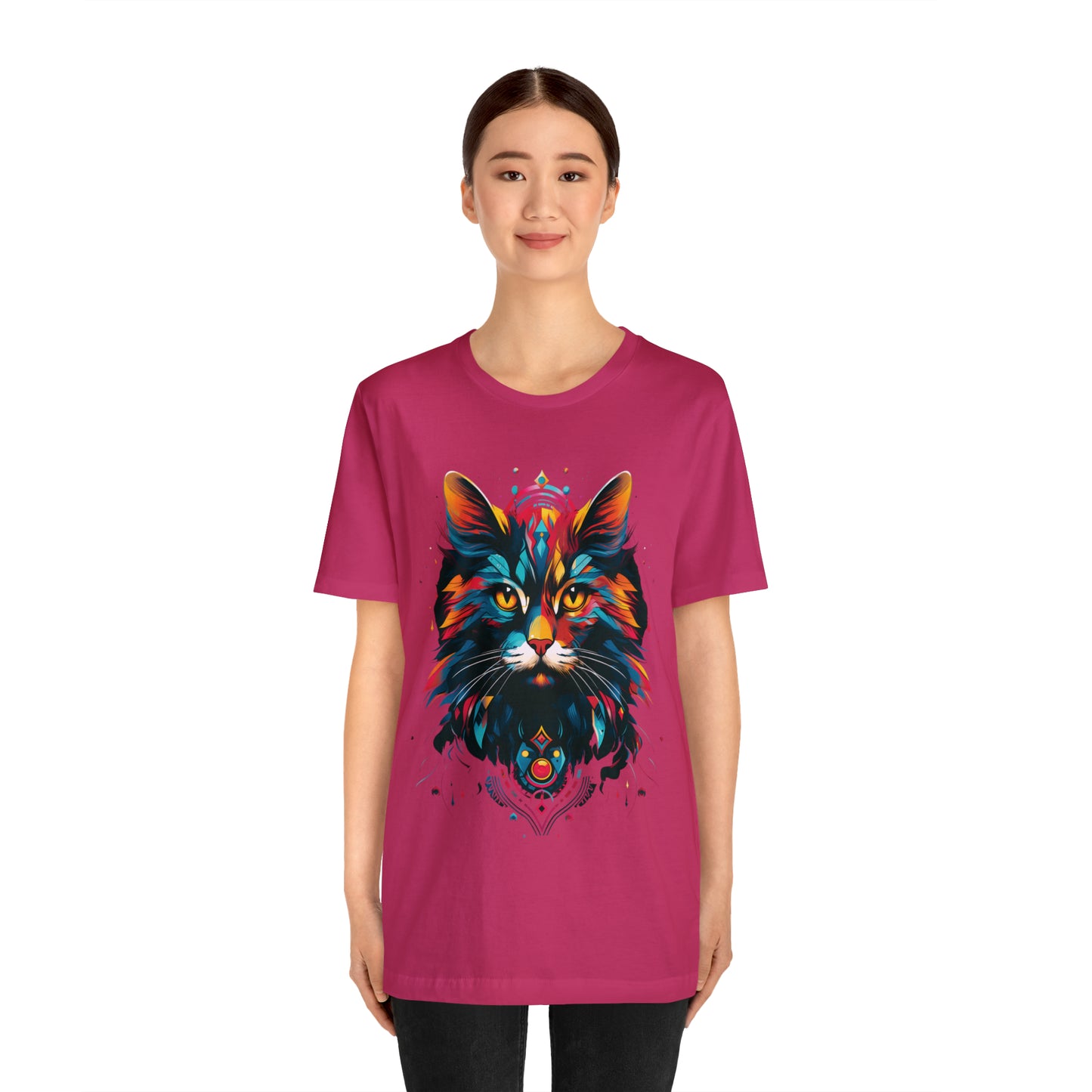 Cat's Chromatic Charm Tee