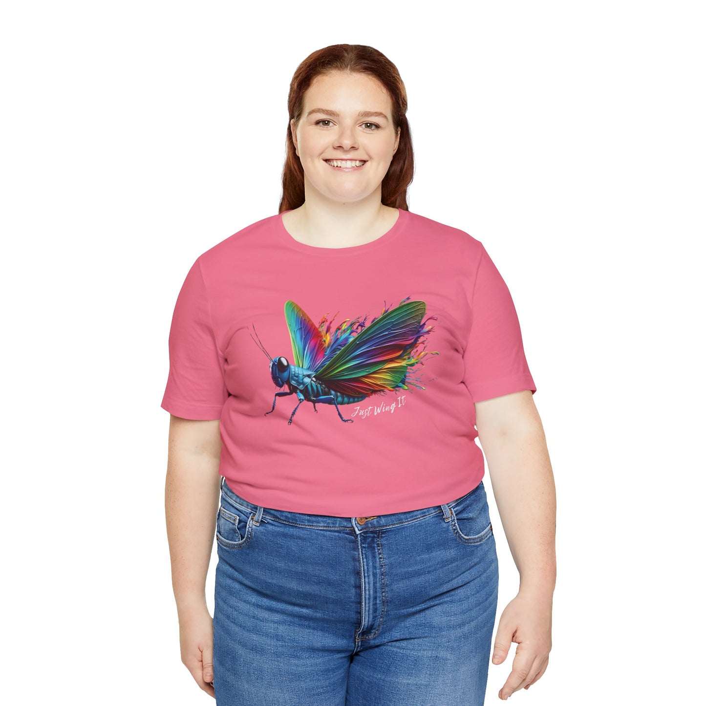 🌈 "Just Wing It Grasshopper Tee" 🌈