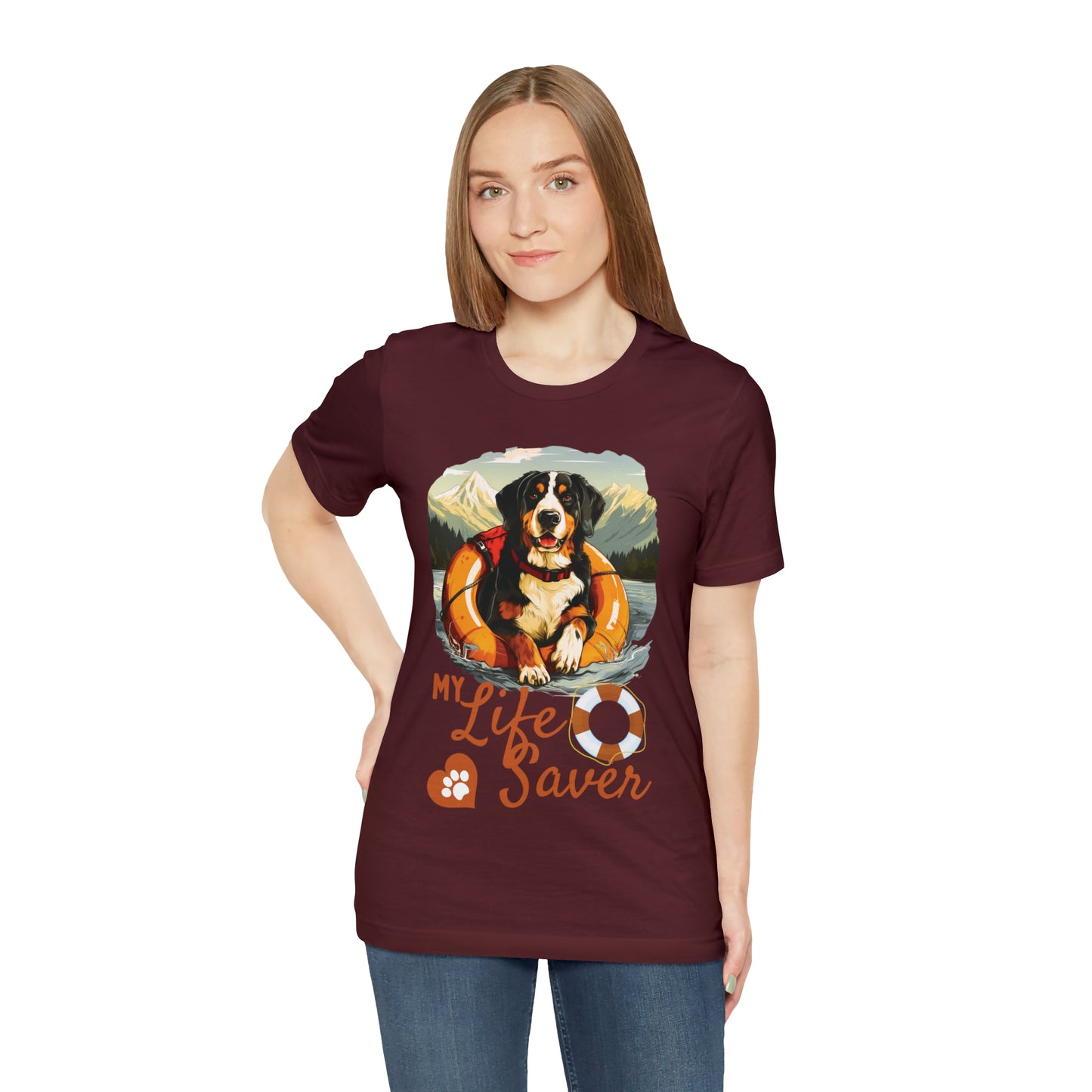 My Life Saver Greater Swiss Mountain Dog Tee