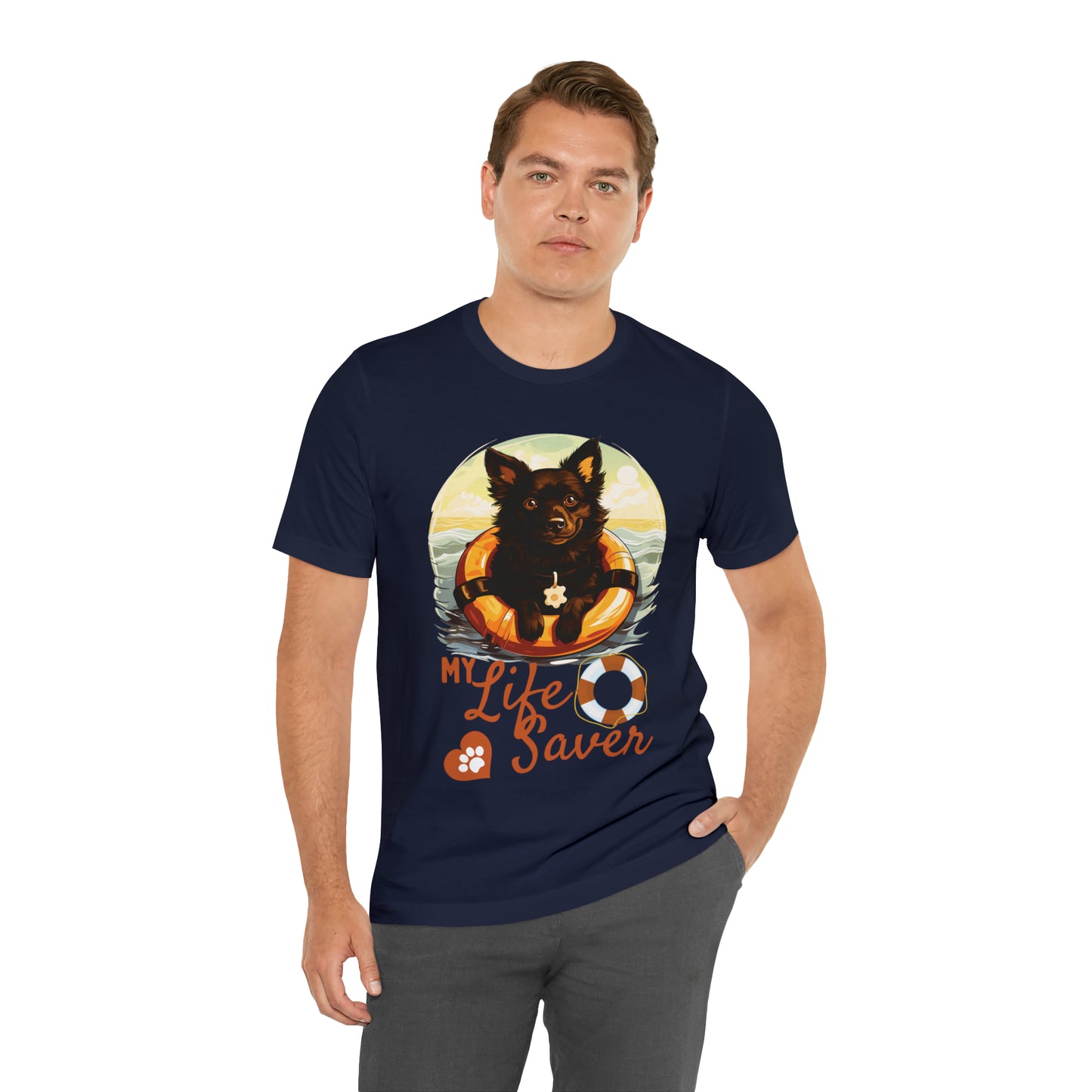 My Life Saver Schipperke Dog Tee