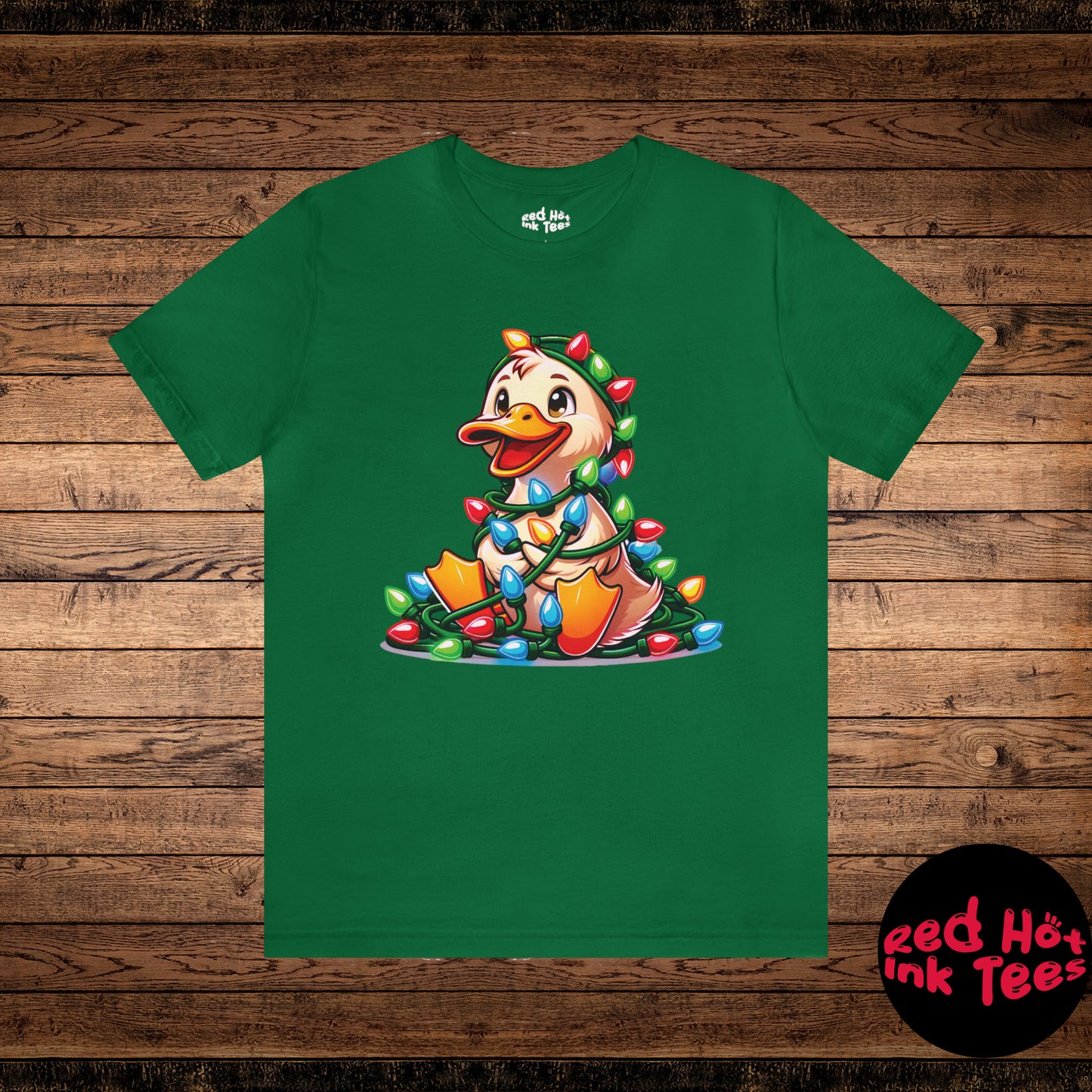 Duck Christmas Entanglement Tee