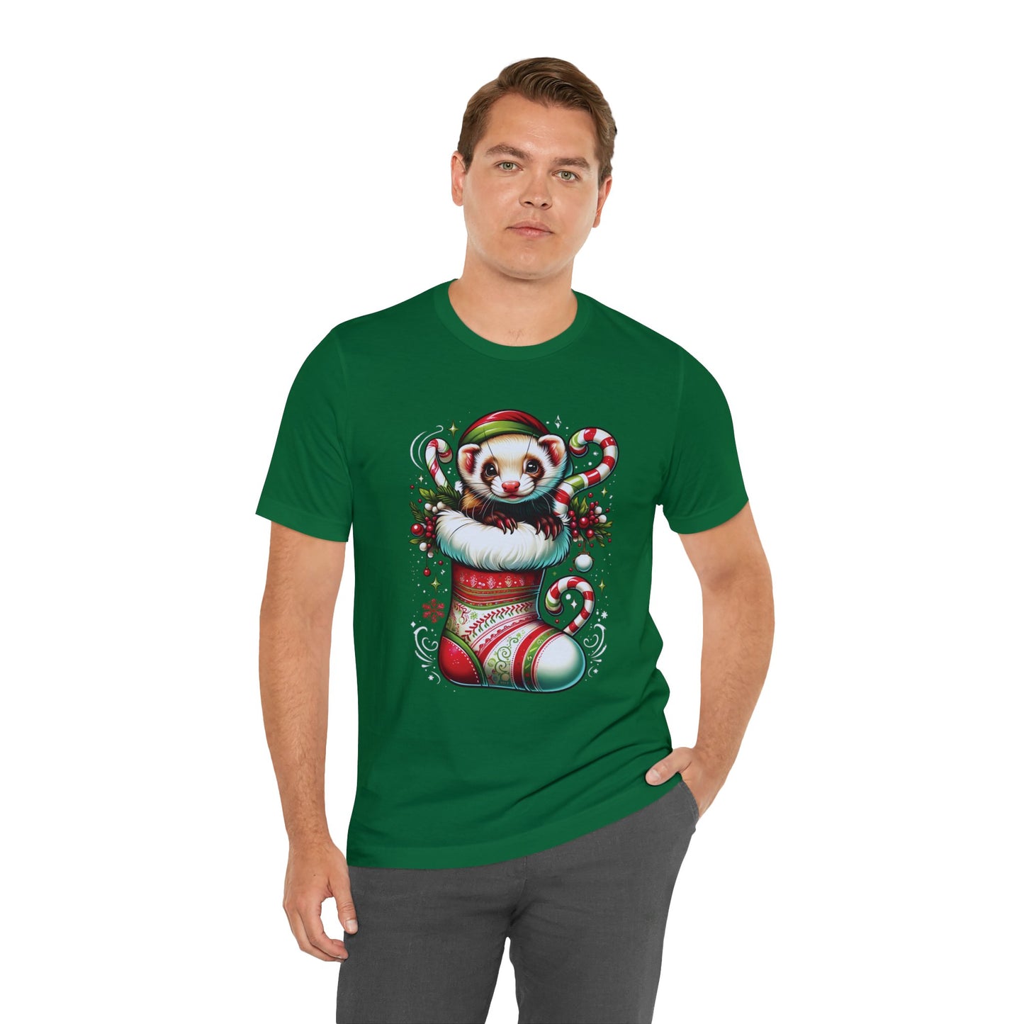 🎄 "Ferret Stocking Tee" 🐾