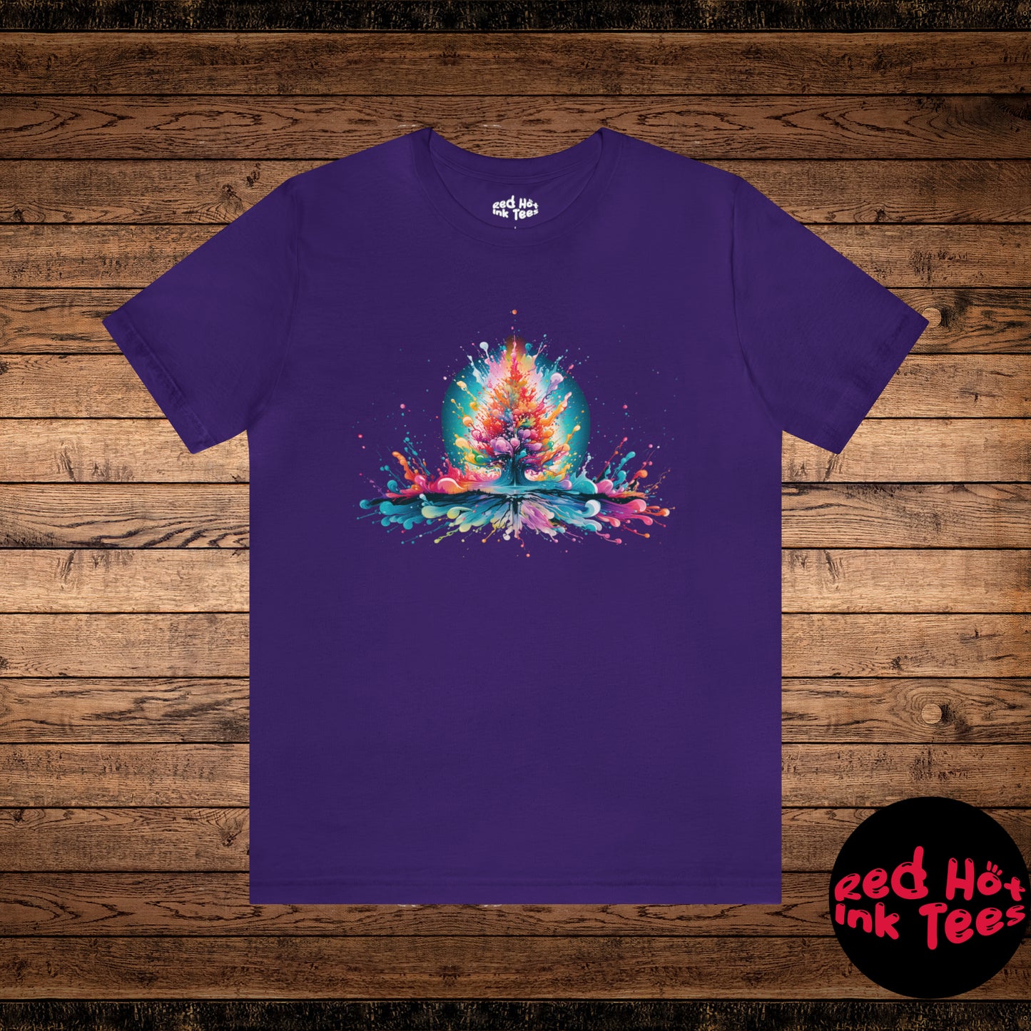 Abstract Christmas Tree Tee