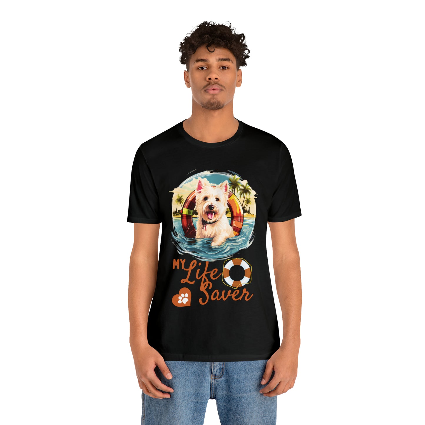 My Life Saver West Highland White Terrier Dog Tee