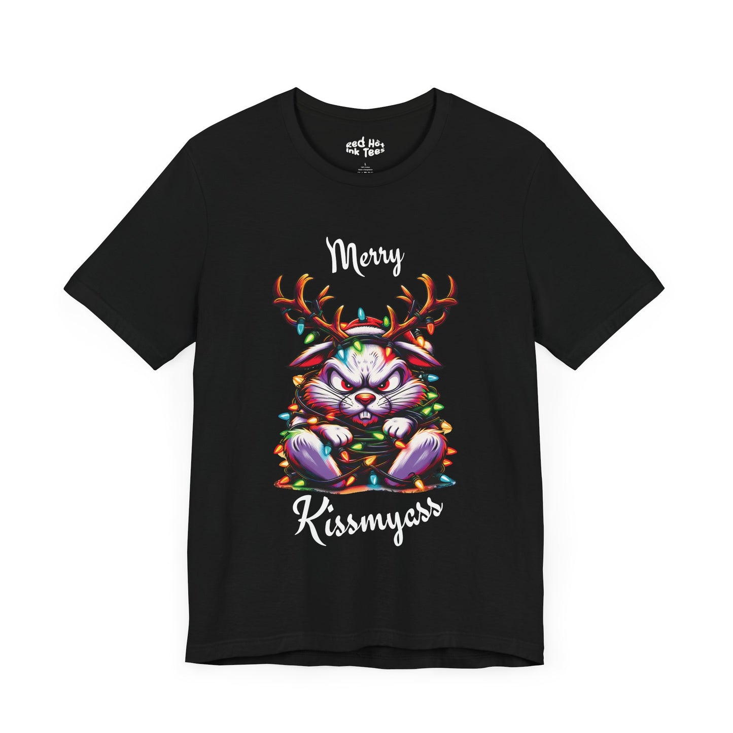 Merry Kissmyass Jackalope Tee