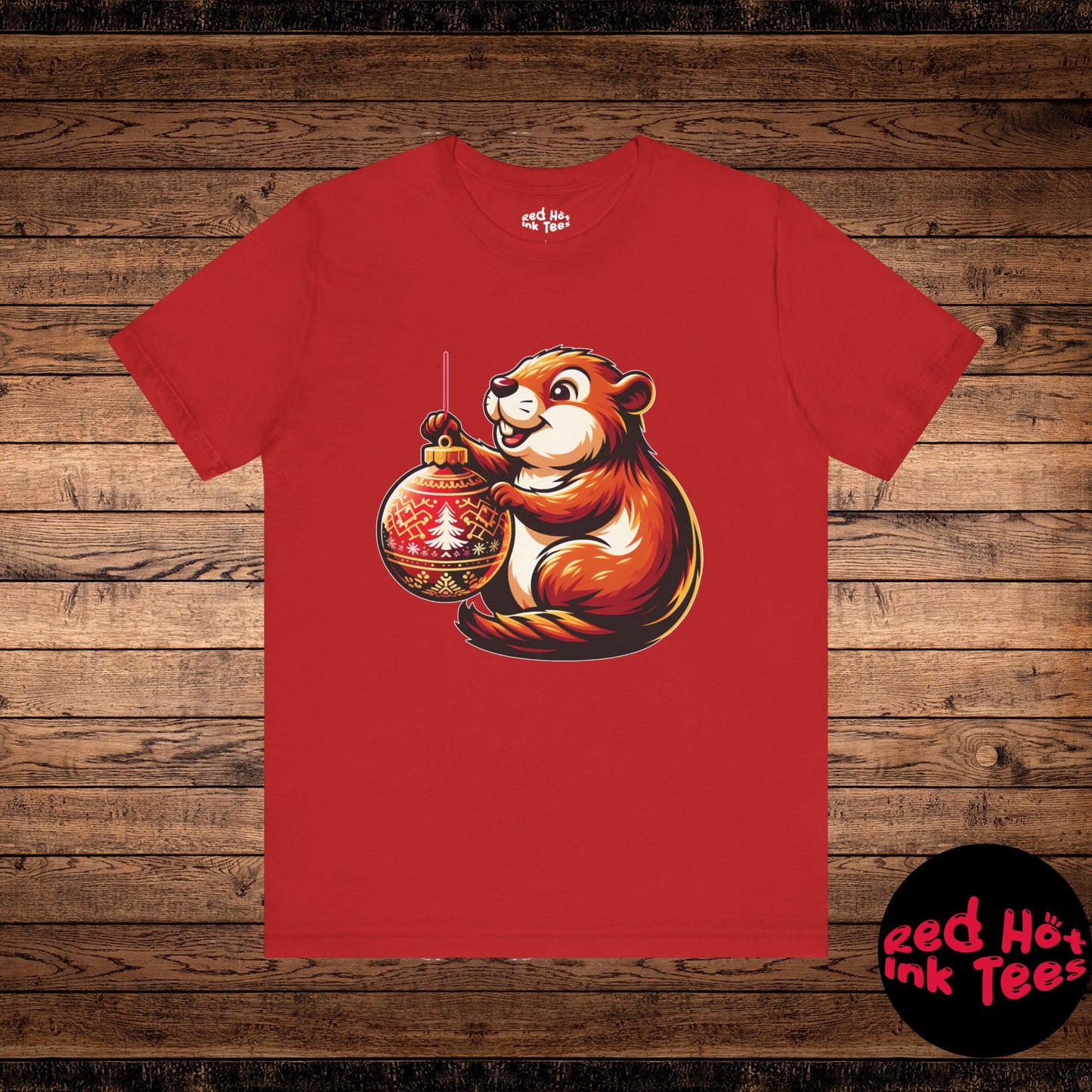 Groundhog Ornament Tee