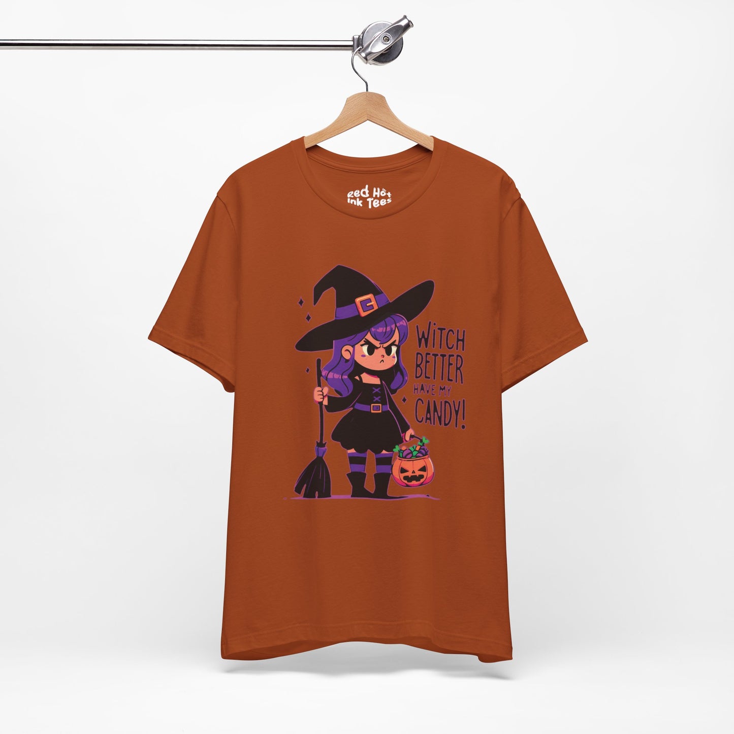 🧙‍♀️ "Witch Better Have My Candy!" Cute Halloween T-Shirt 🎃