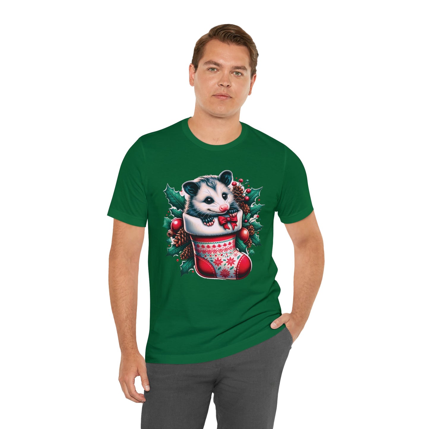 🎄 "Opossum Stocking Tee" 🎄