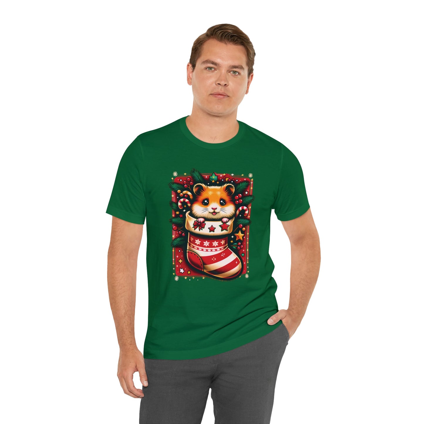 🐹 "Hamster Stocking Tee" 🎄