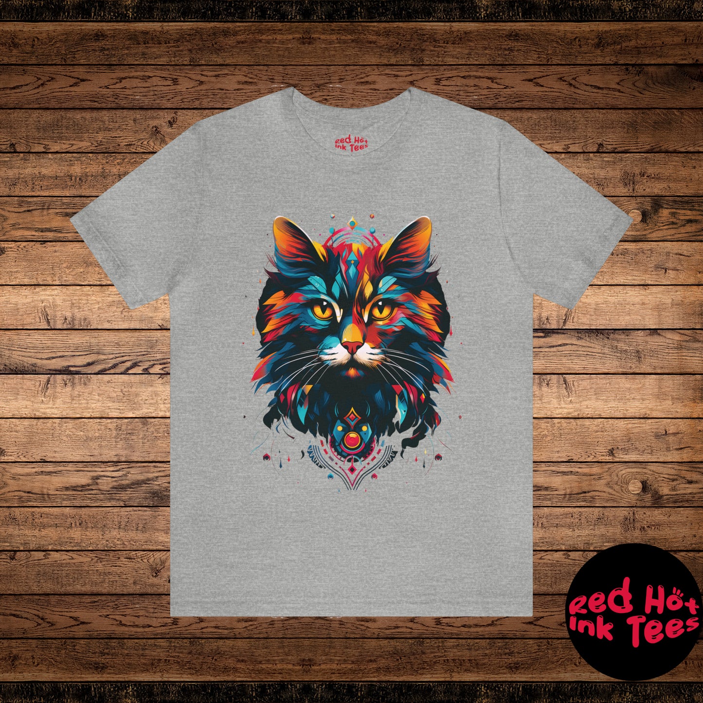 Cat's Chromatic Charm Tee