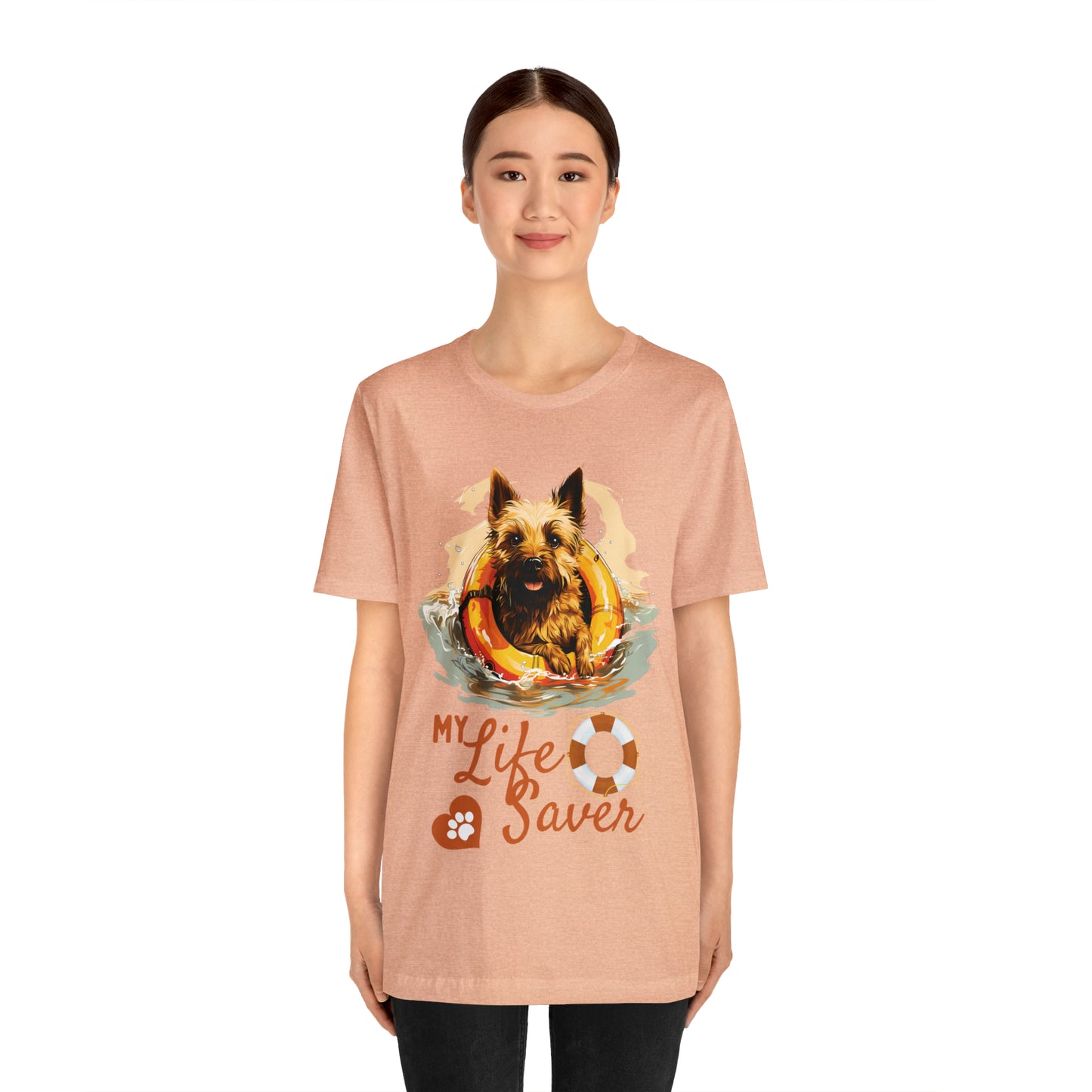 My Life Saver Cairn Terrier Dog Tee