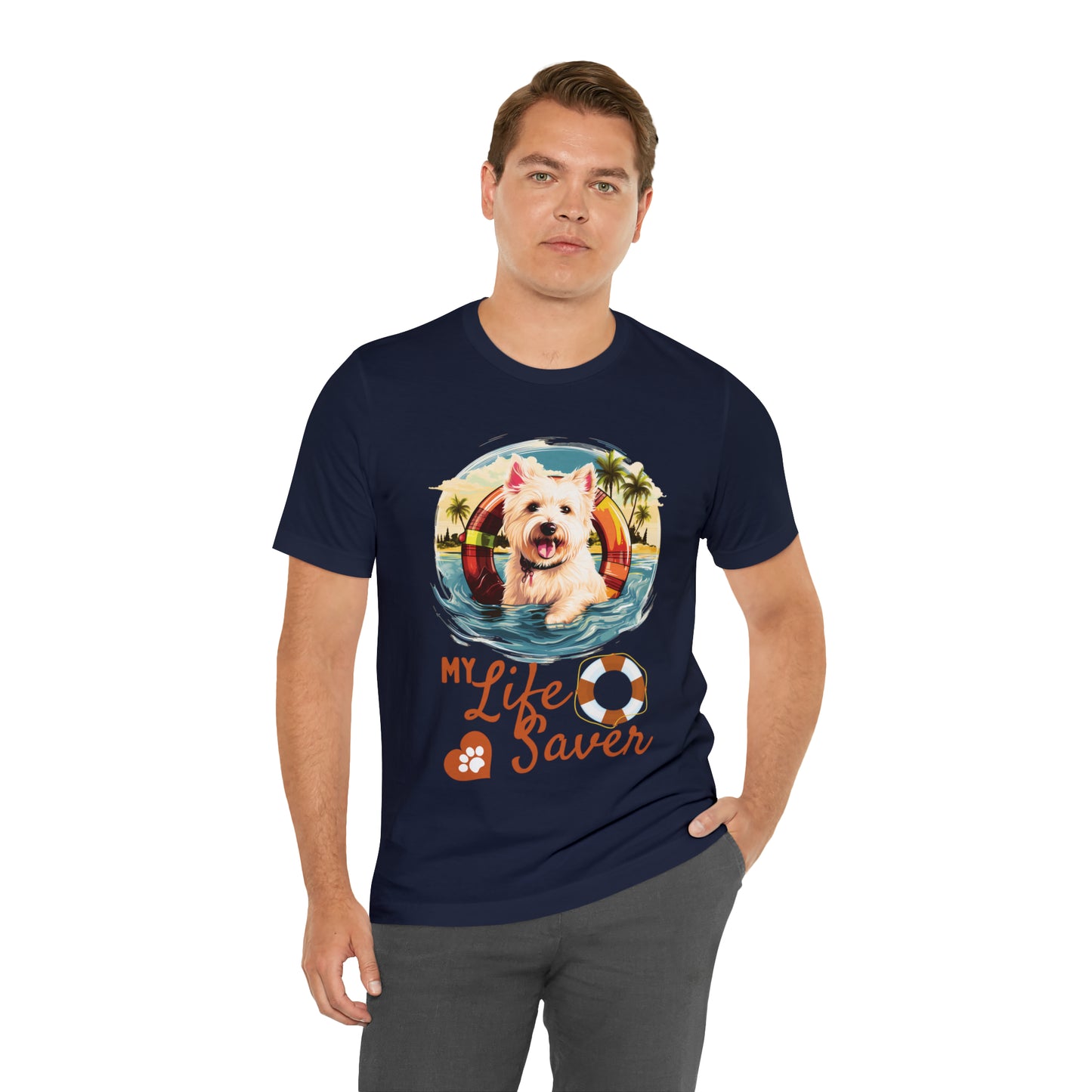 My Life Saver West Highland White Terrier Dog Tee