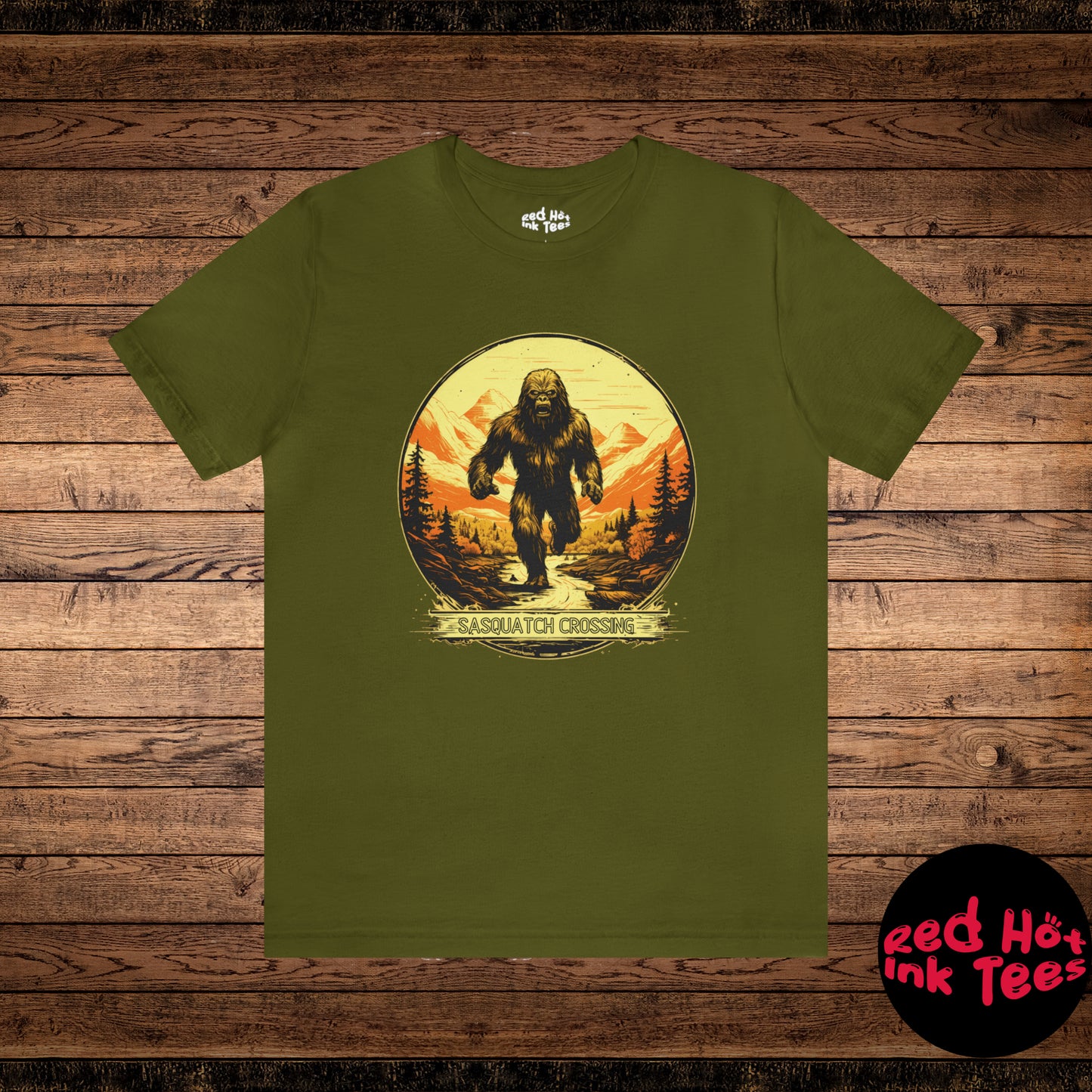 🚶‍♂️ Sasquatch Crossing Tee 🚶‍♂️