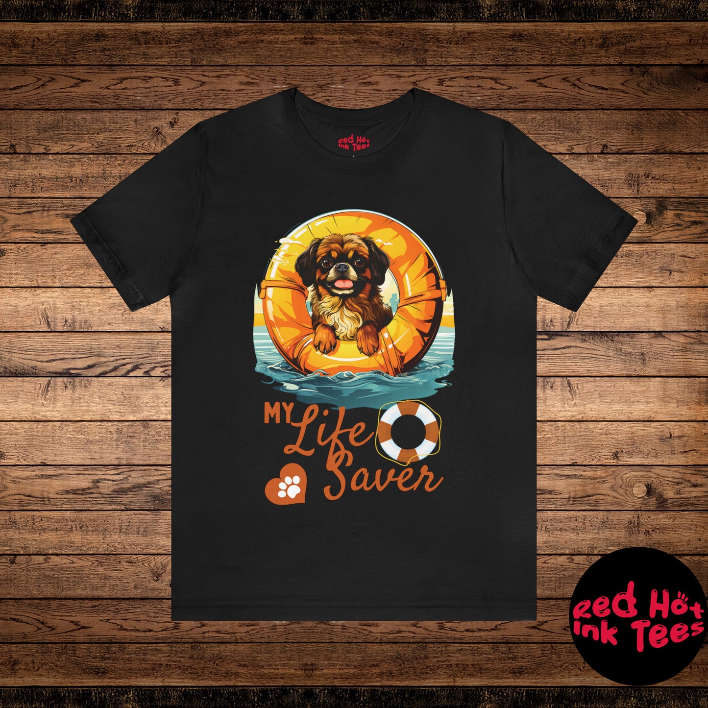 My Life Saver Pekingese Dog Tee