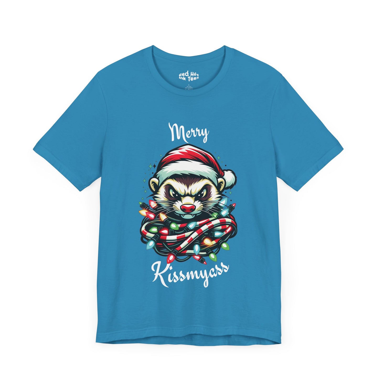 Merry Kissmyass Ferret Tee