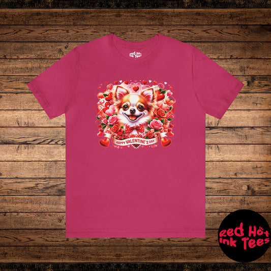 🐶💕 Happy Valentine's Day Chihuahua Tee