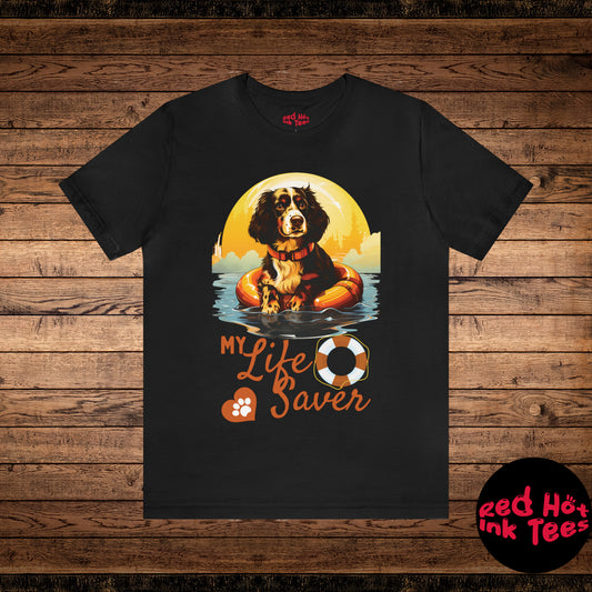 My Life Saver Dutch Spaniel Dog Tee