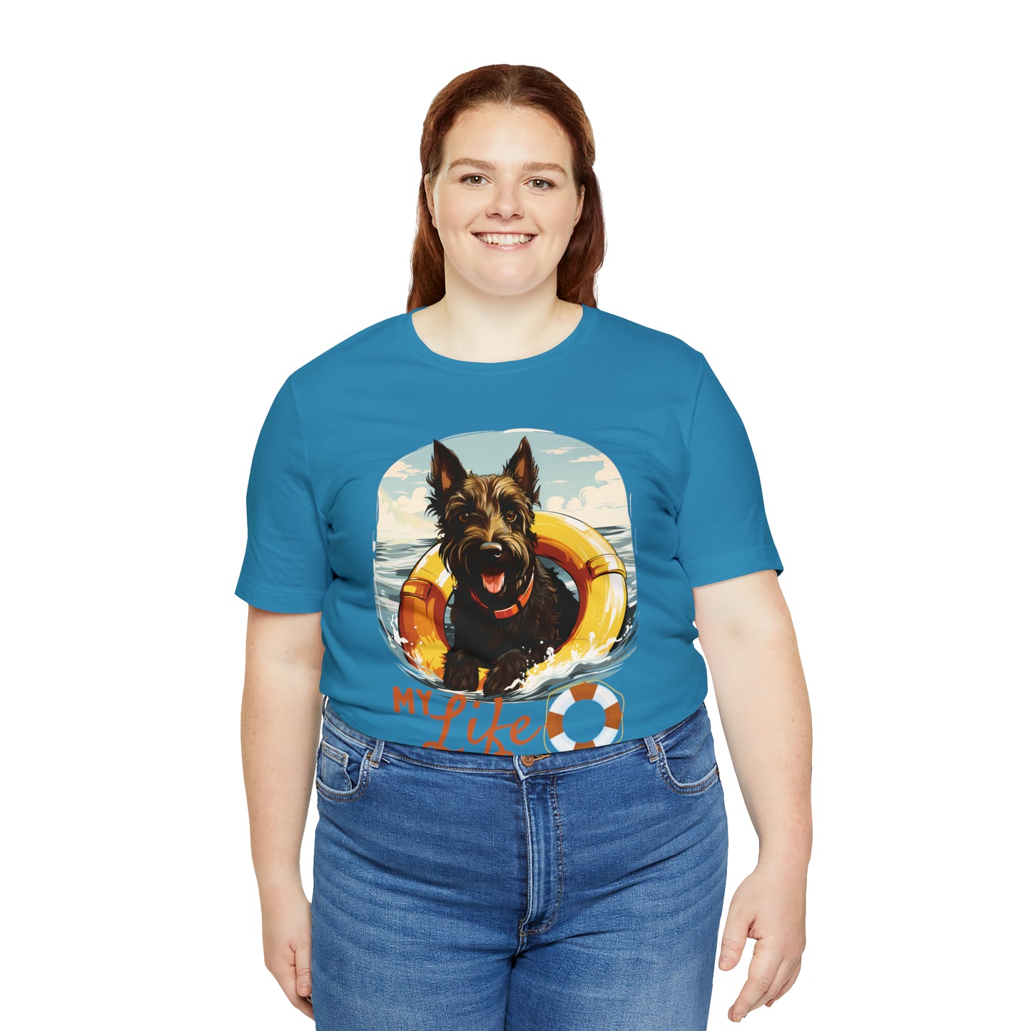 My Life Saver Scottish Terrier Dog Tee