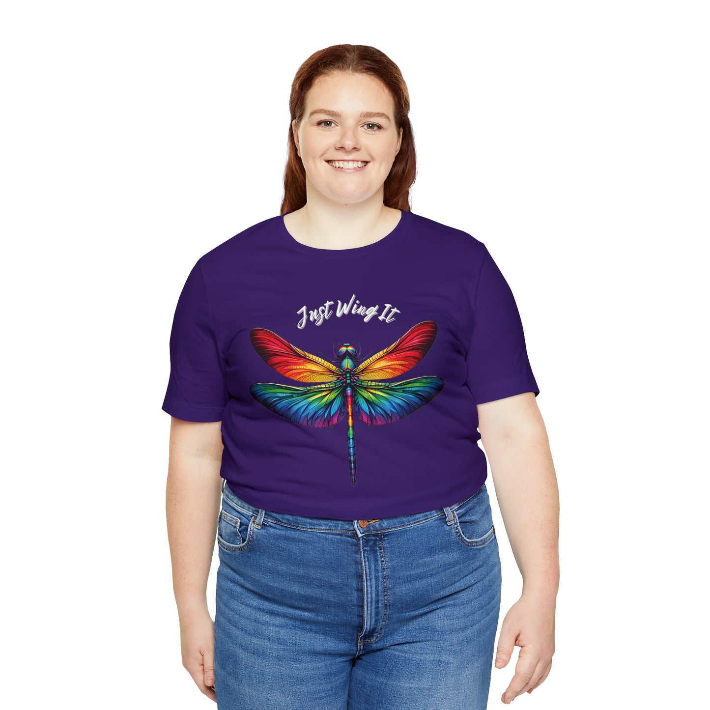 🌟 "Just Wing It Dragonfly Tee" 🌟