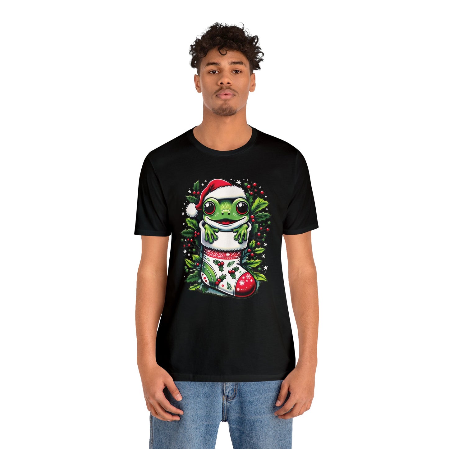 🐸 "Frog Stocking Tee" 🎄