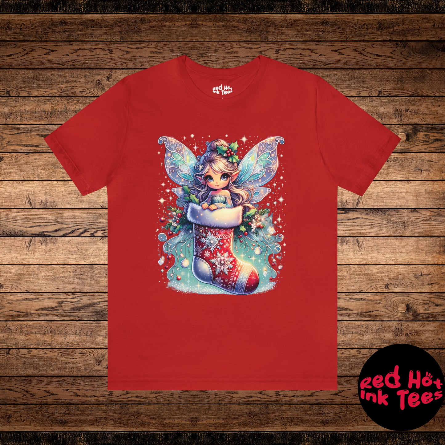 🧚‍♀️ "Fairy Stocking Tee" 🎄