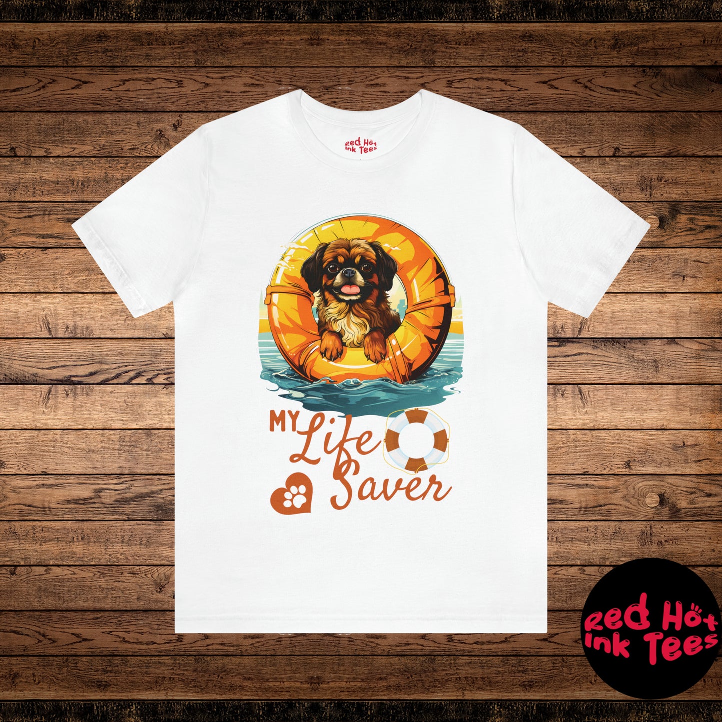 My Life Saver Pekingese Dog Tee