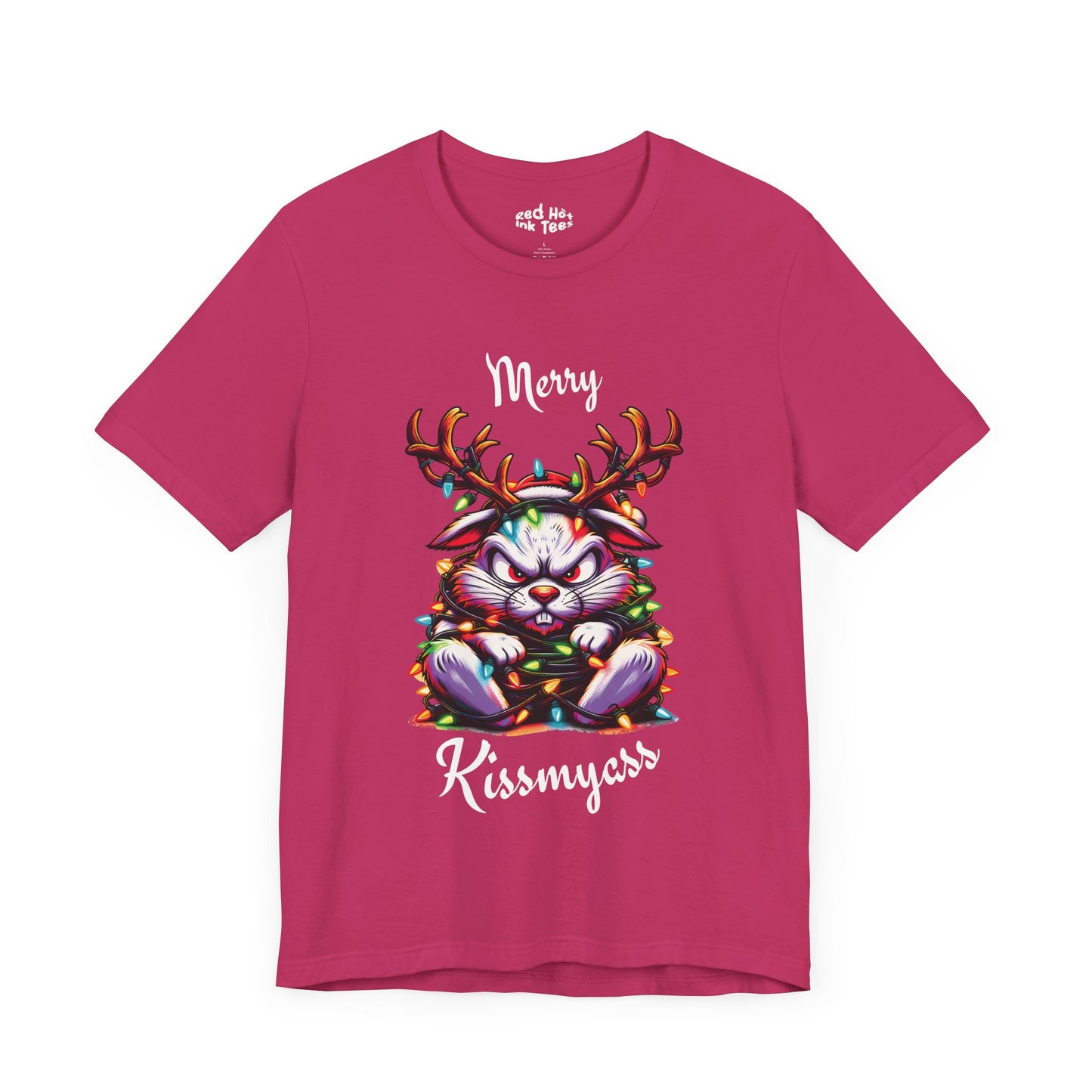 Merry Kissmyass Jackalope Tee