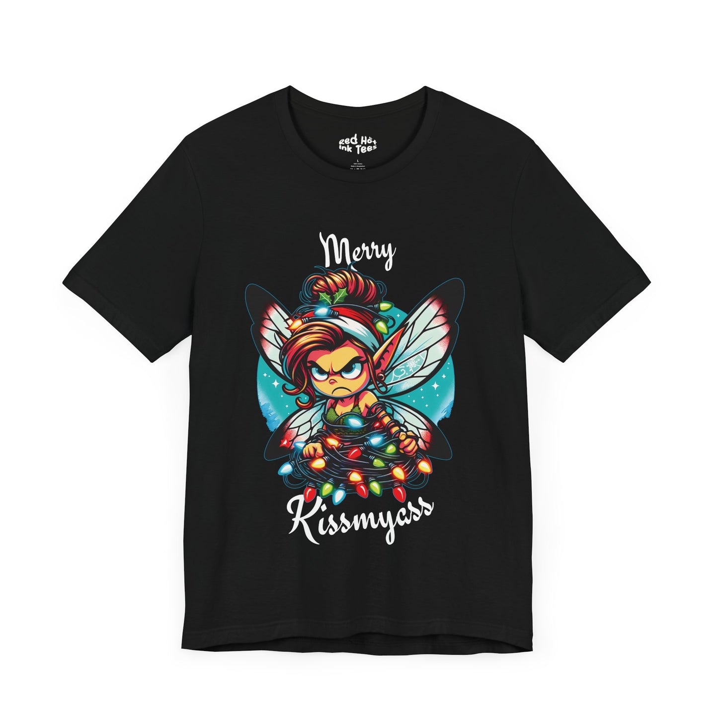 Merry Kissmyass Fairy Tee