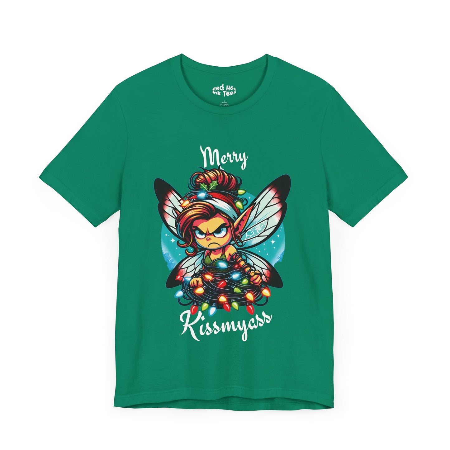 Merry Kissmyass Fairy Tee