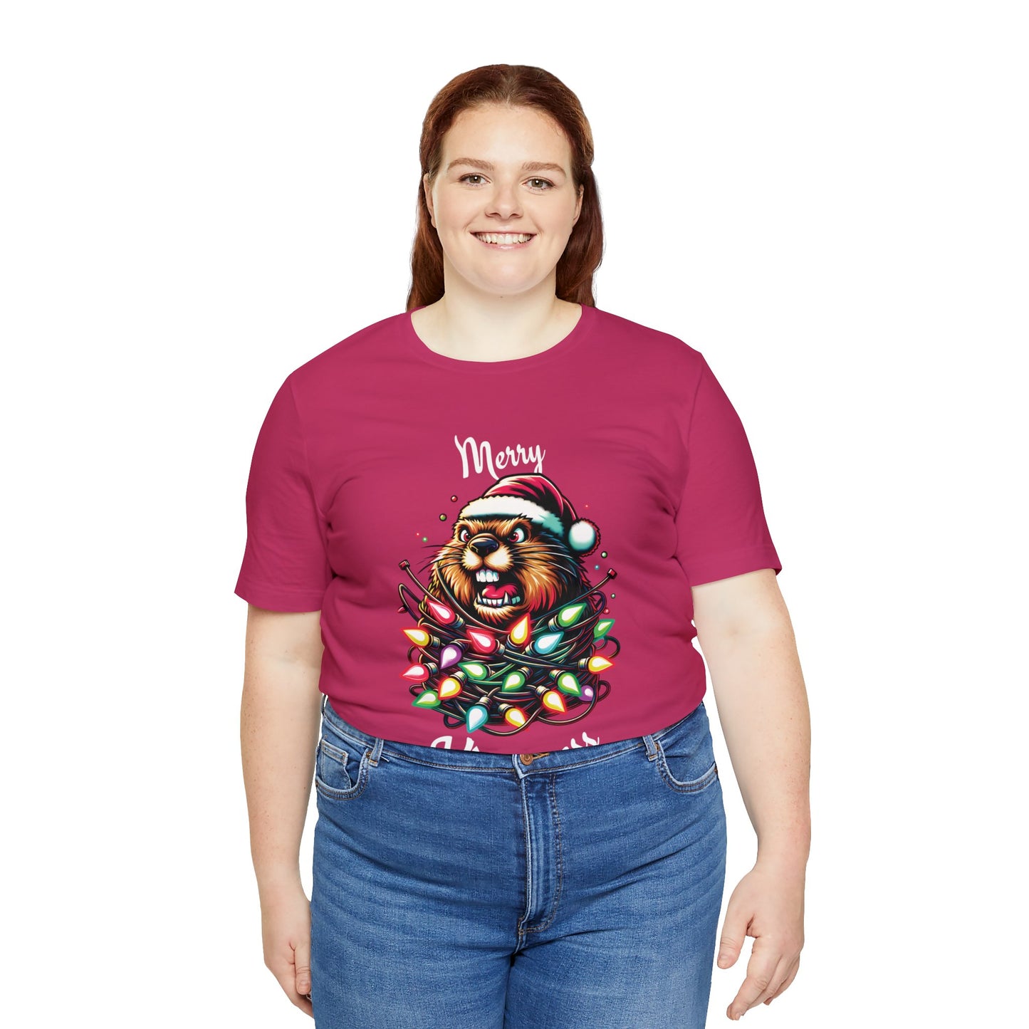 Merry Kissmyass Groundhog Tee