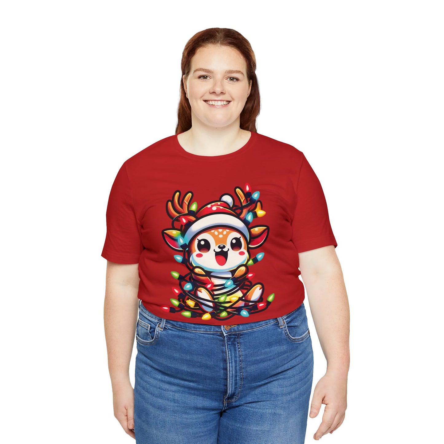 Deer Christmas Entanglement Tee