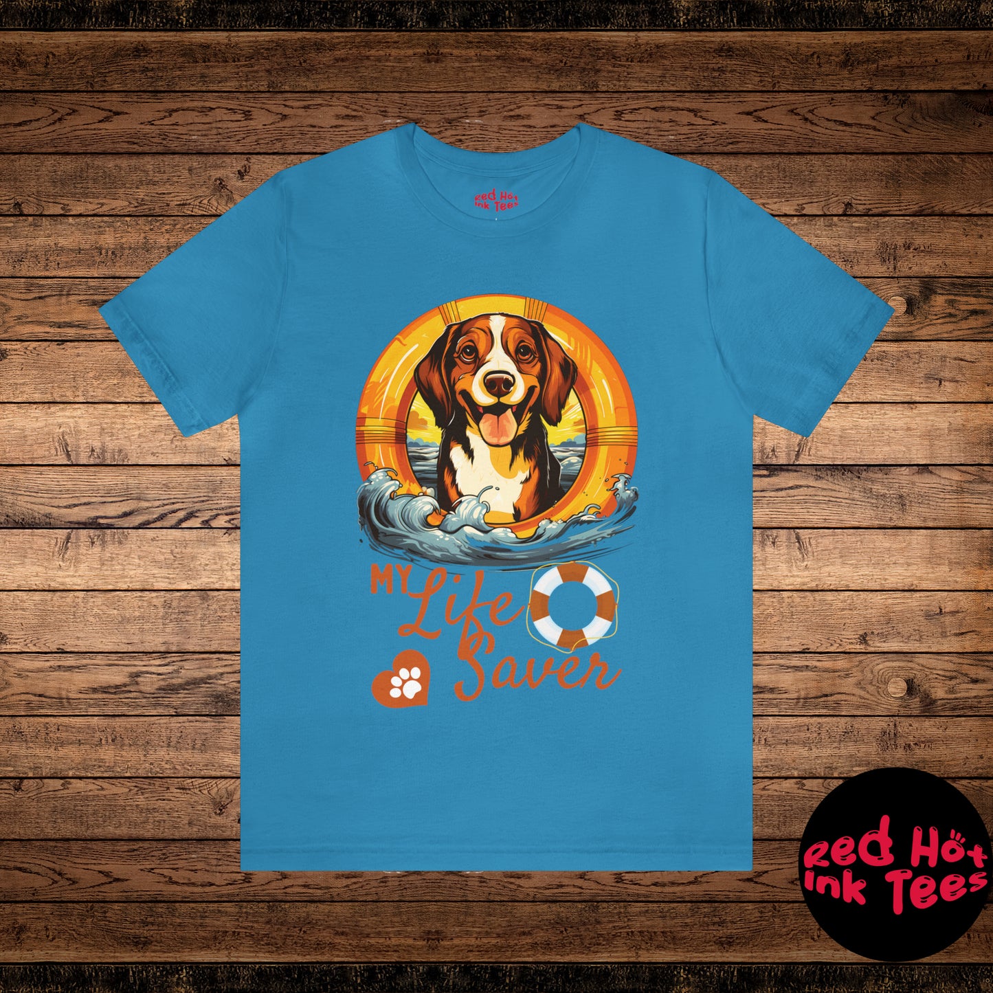 My Life Saver Beagle Dog Tee