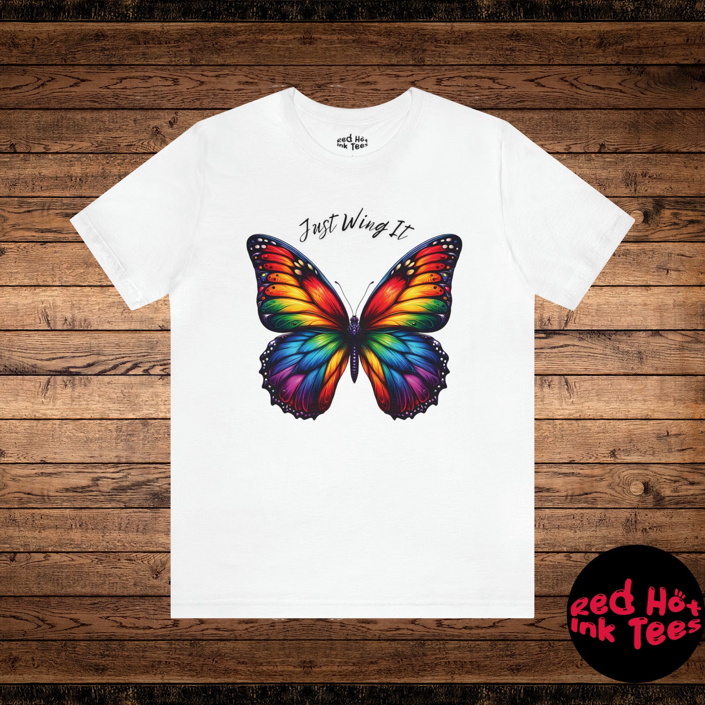 🦋 "Just Wing It Butterfly Tee" 🦋