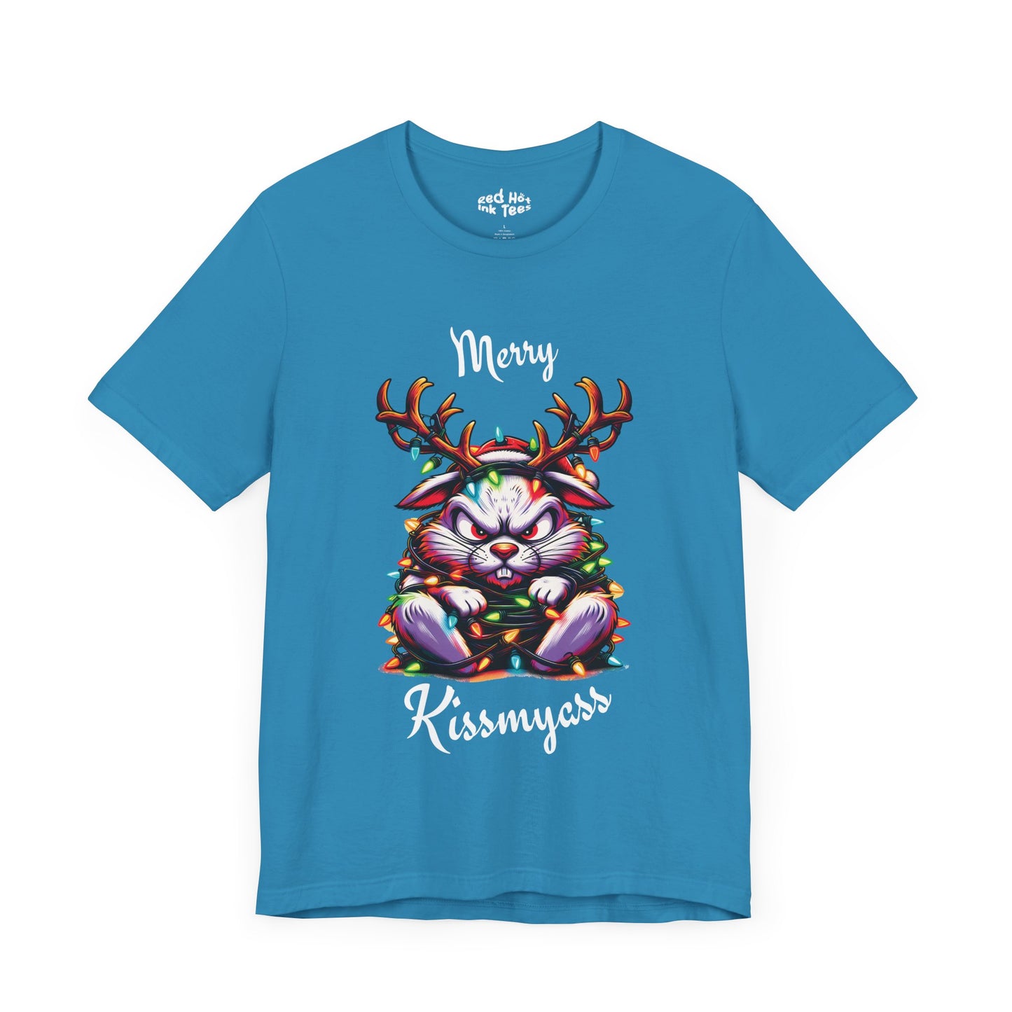 Merry Kissmyass Jackalope Tee