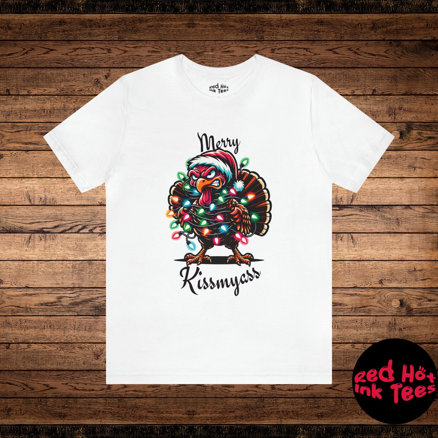 Merry Kissmyass Turkey Tee