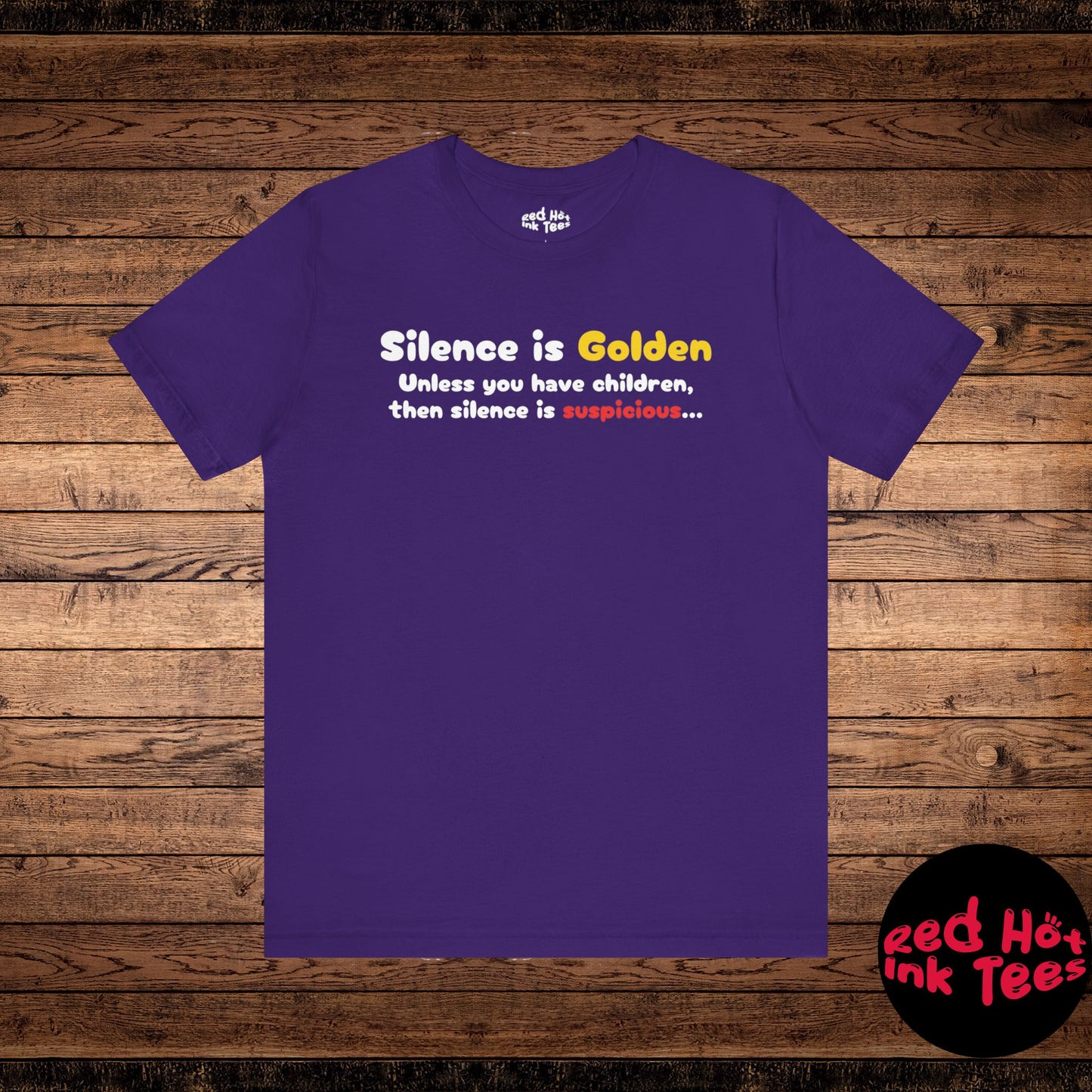 Silence is Golden Tee